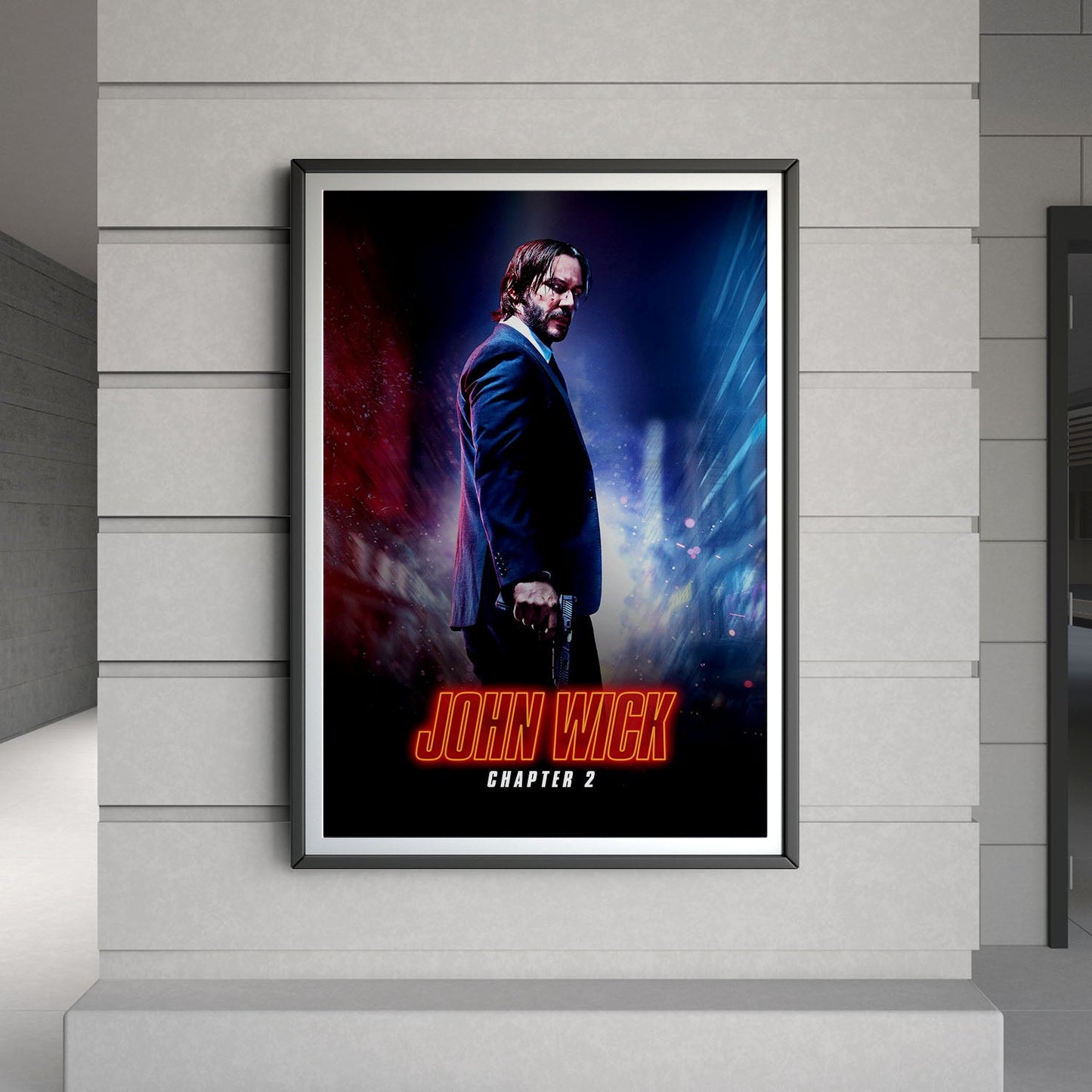 Flex Designs Poster John Wick Chapter 2 Classic 8 x 10" Home Goods - Movie 2017 Movie Poster