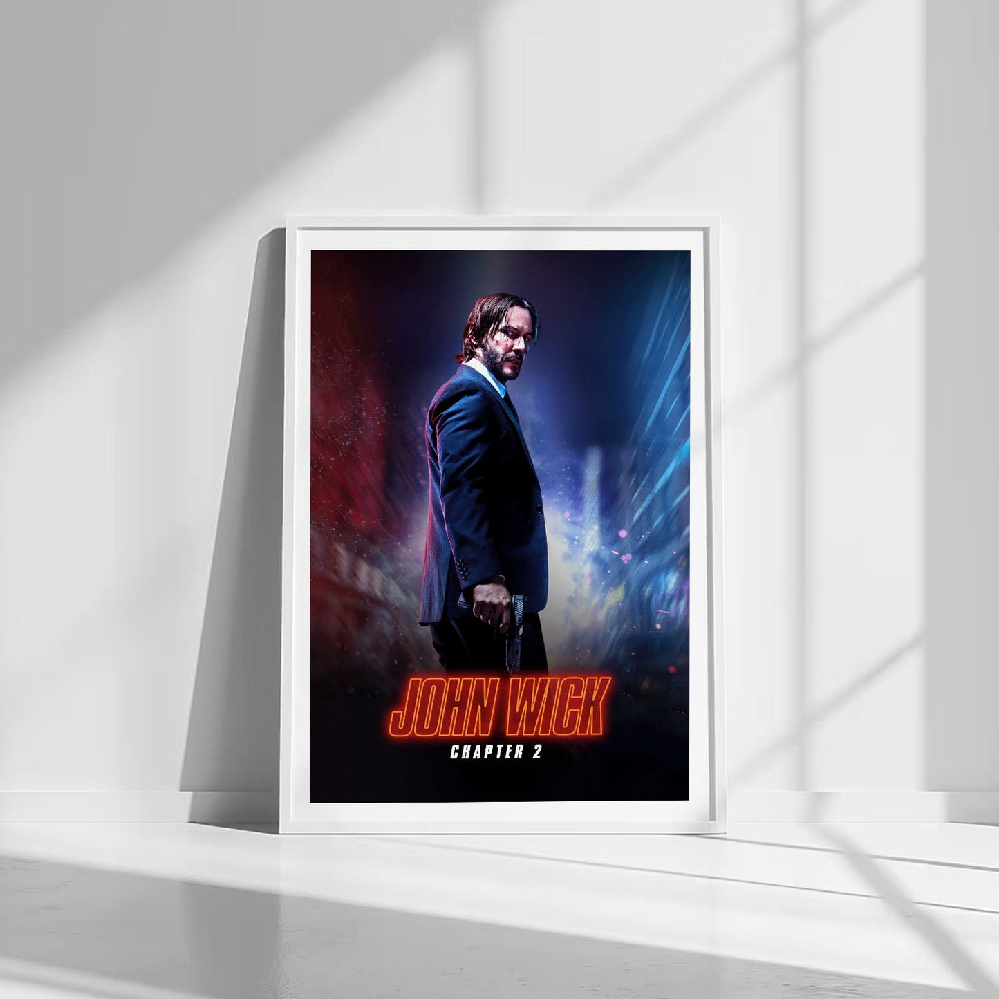 Flex Designs Poster John Wick Chapter 2 Classic 8 x 10" Home Goods - Movie 2017 Movie Poster
