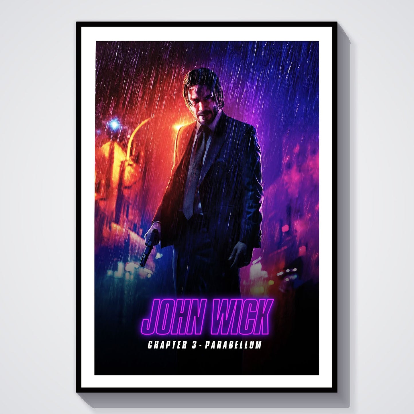 Flex Designs Poster John Wick Chapter 3 - Parabellum Classic 8 x 10" Home Goods - Movie 2019 Movie Poster