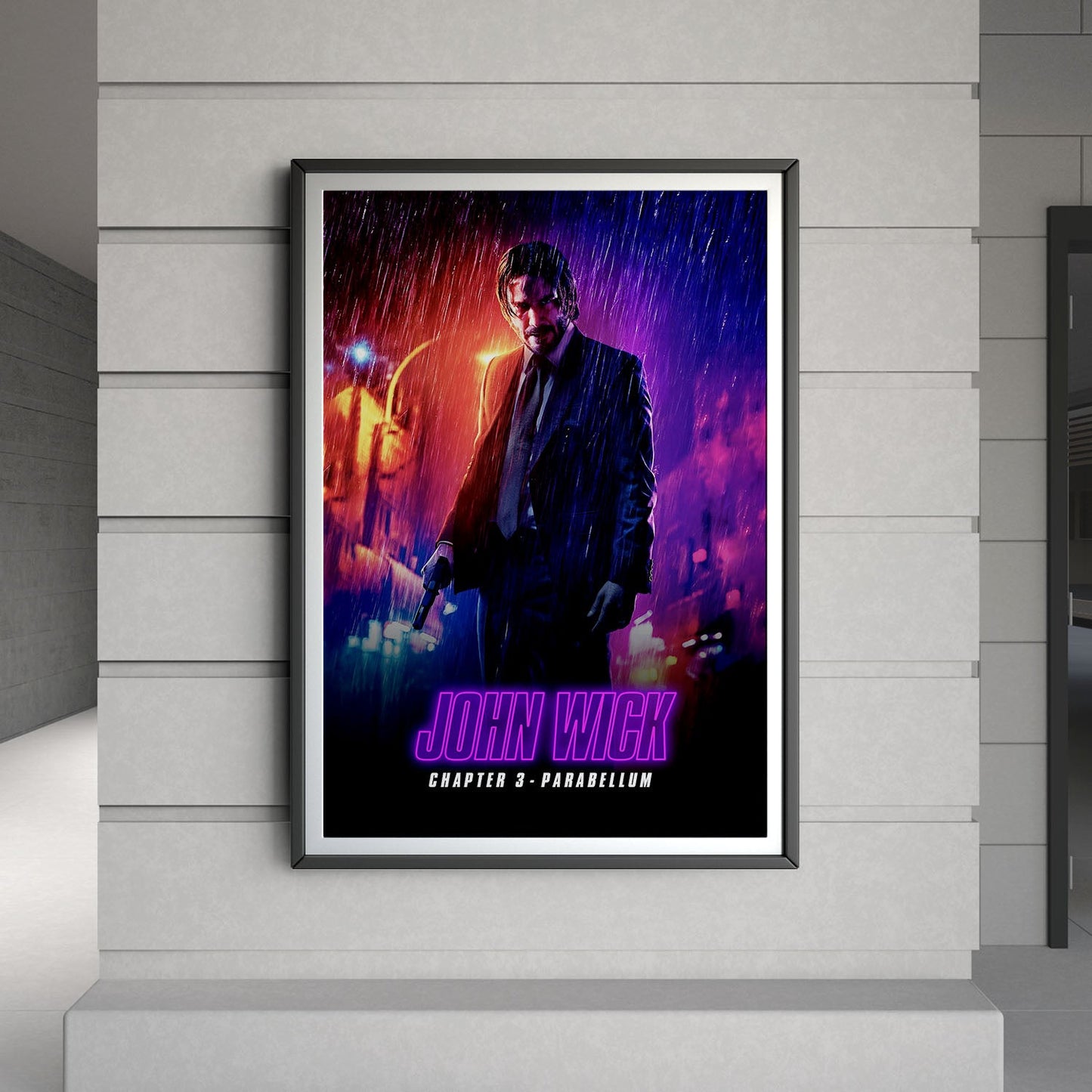 Flex Designs Poster John Wick Chapter 3 - Parabellum Classic 8 x 10" Home Goods - Movie 2019 Movie Poster