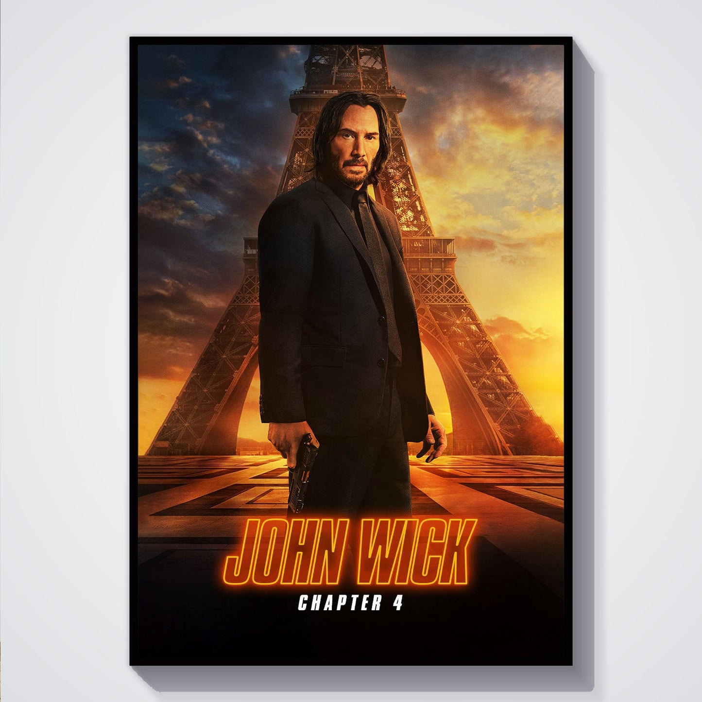 Flex Designs Poster John Wick Chapter 4 Classic 5 x 7" Home Goods - Movie 2023 Movie Poster