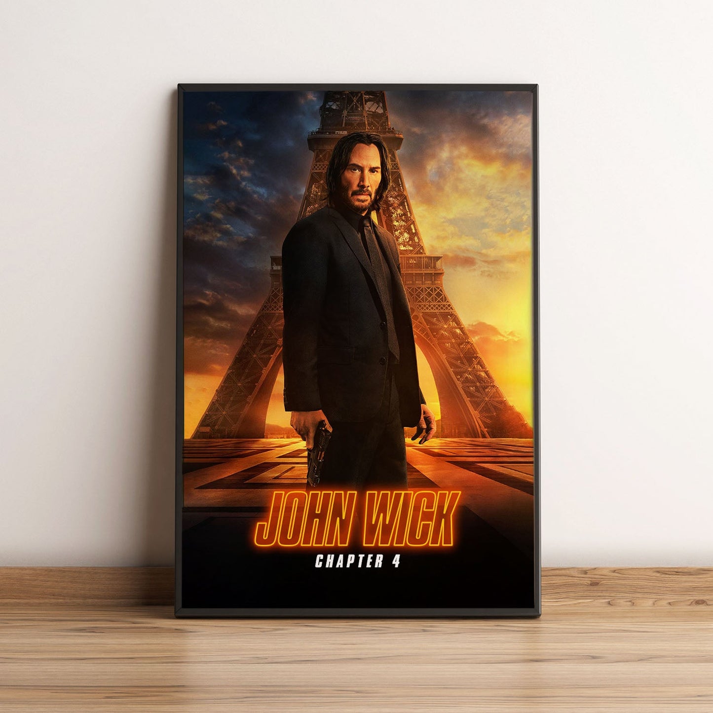 Flex Designs Poster John Wick Chapter 4 Classic 5 x 7" Home Goods - Movie 2023 Movie Poster