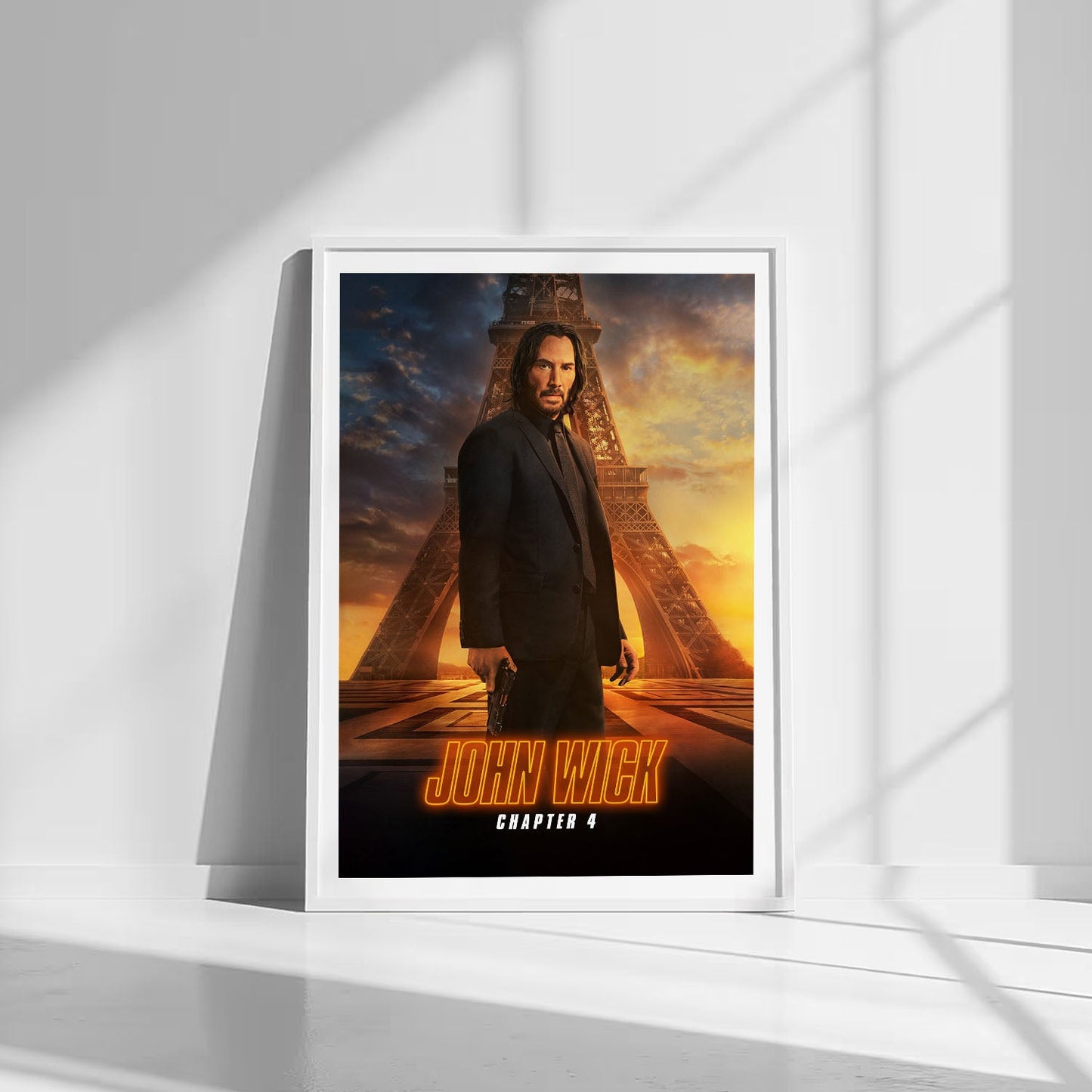 Flex Designs Poster John Wick Chapter 4 Classic 8 x 10" Home Goods - Movie 2023 Movie Poster