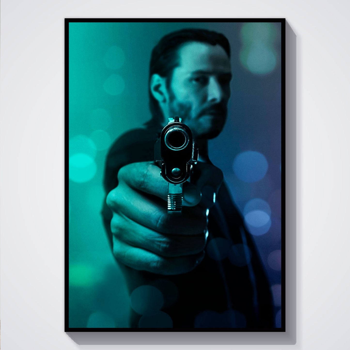 Flex Designs Poster John Wick Key Art 5 x 7" Home Goods - Movie 2014 Movie Poster