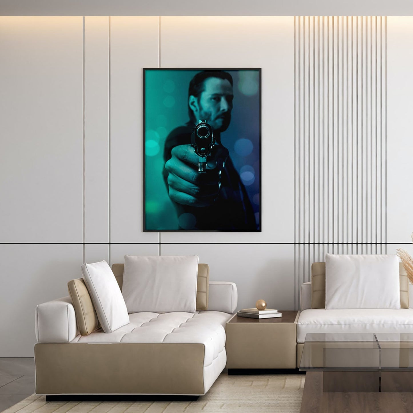 Flex Designs Poster John Wick Key Art 5 x 7" Home Goods - Movie 2014 Movie Poster