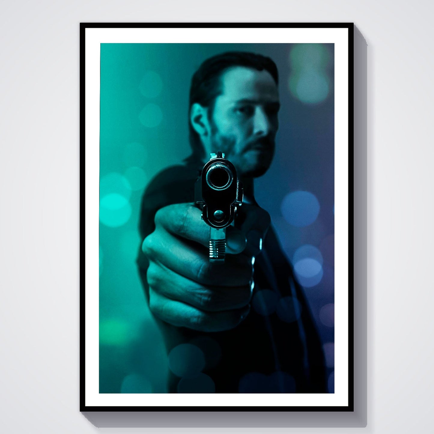 Flex Designs Poster John Wick Key Art 8 x 10" Home Goods - Movie 2014 Movie Poster