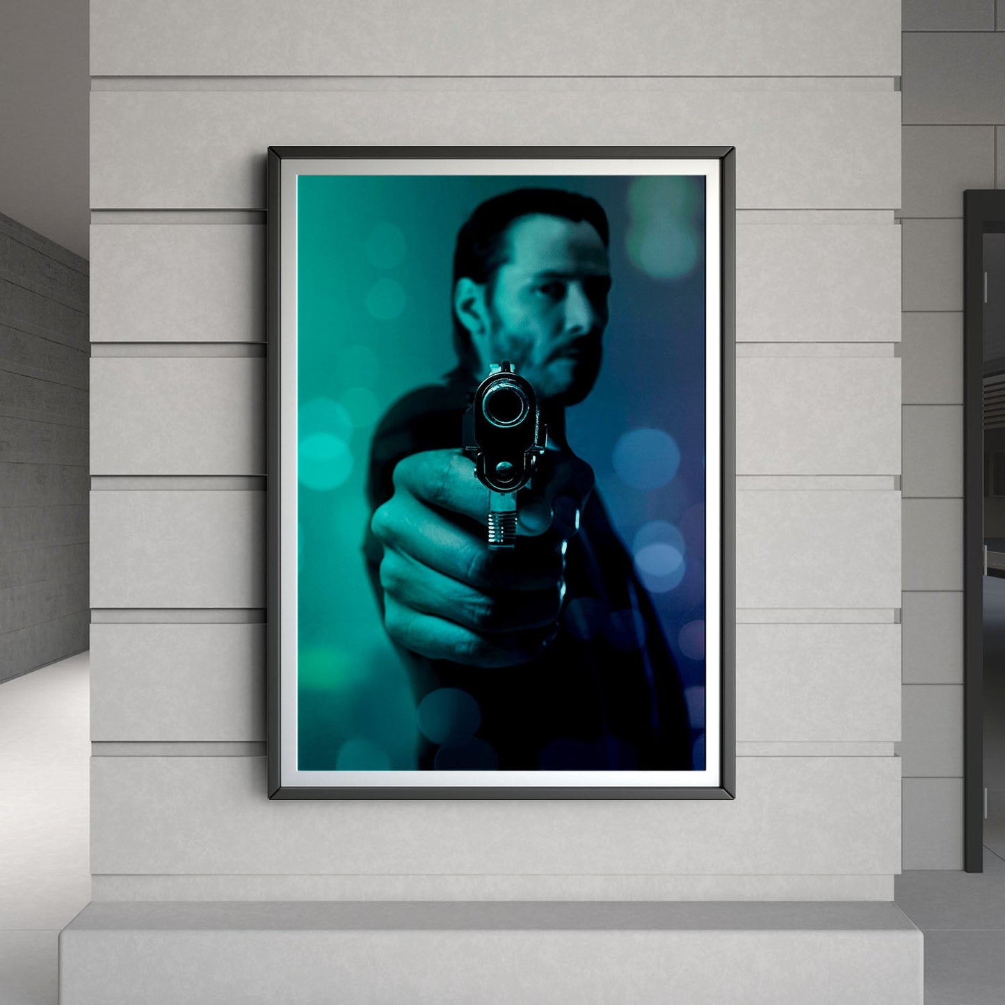 Flex Designs Poster John Wick Key Art 8 x 10" Home Goods - Movie 2014 Movie Poster