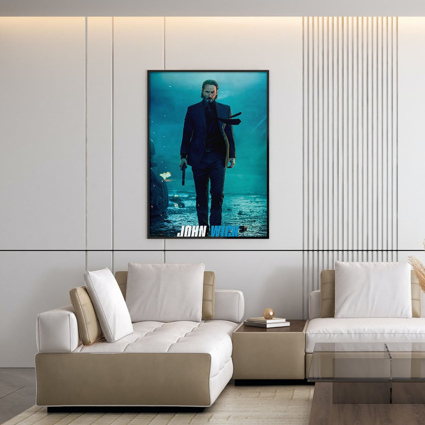 Flex Designs Poster John Wick Theatrical 5 x 7" Home Goods - Movie 2014 Movie Poster
