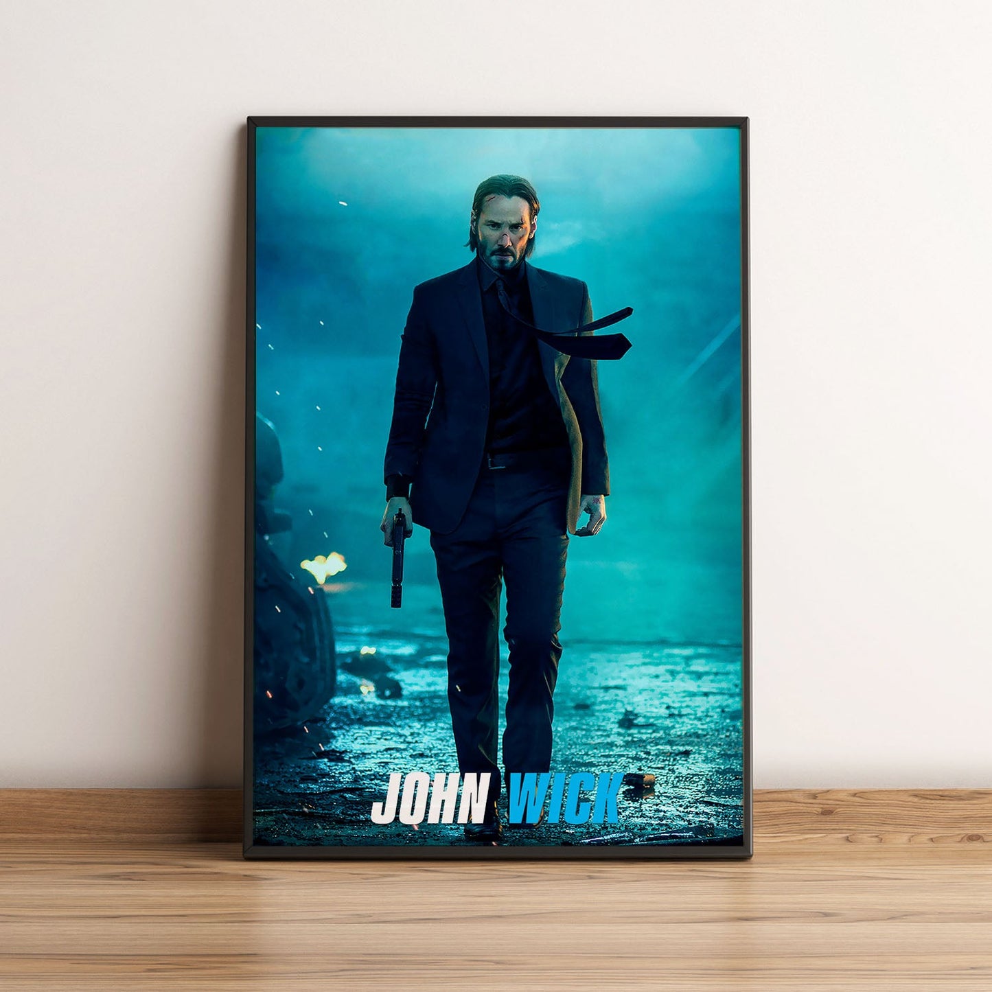 Flex Designs Poster John Wick Theatrical 5 x 7" Home Goods - Movie 2014 Movie Poster