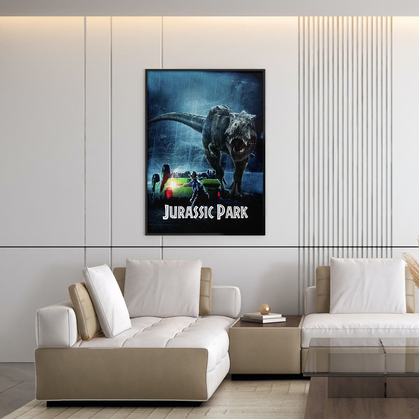 Flex Designs Poster Jurassic Park Classic 5 x 7" Home Goods - Movie 1993 Movie Poster