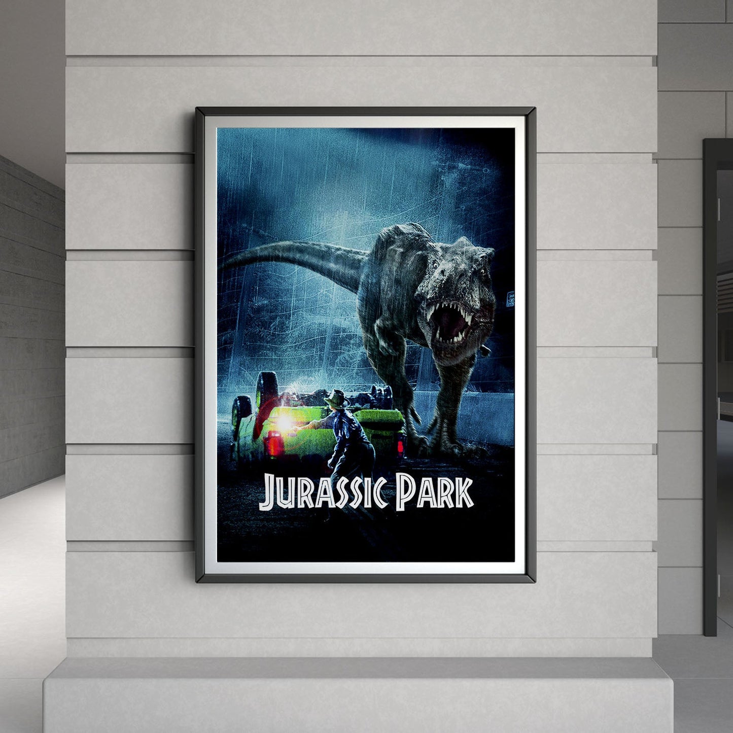 Flex Designs Poster Jurassic Park Classic 8 x 10" Home Goods - Movie 1993 Movie Poster