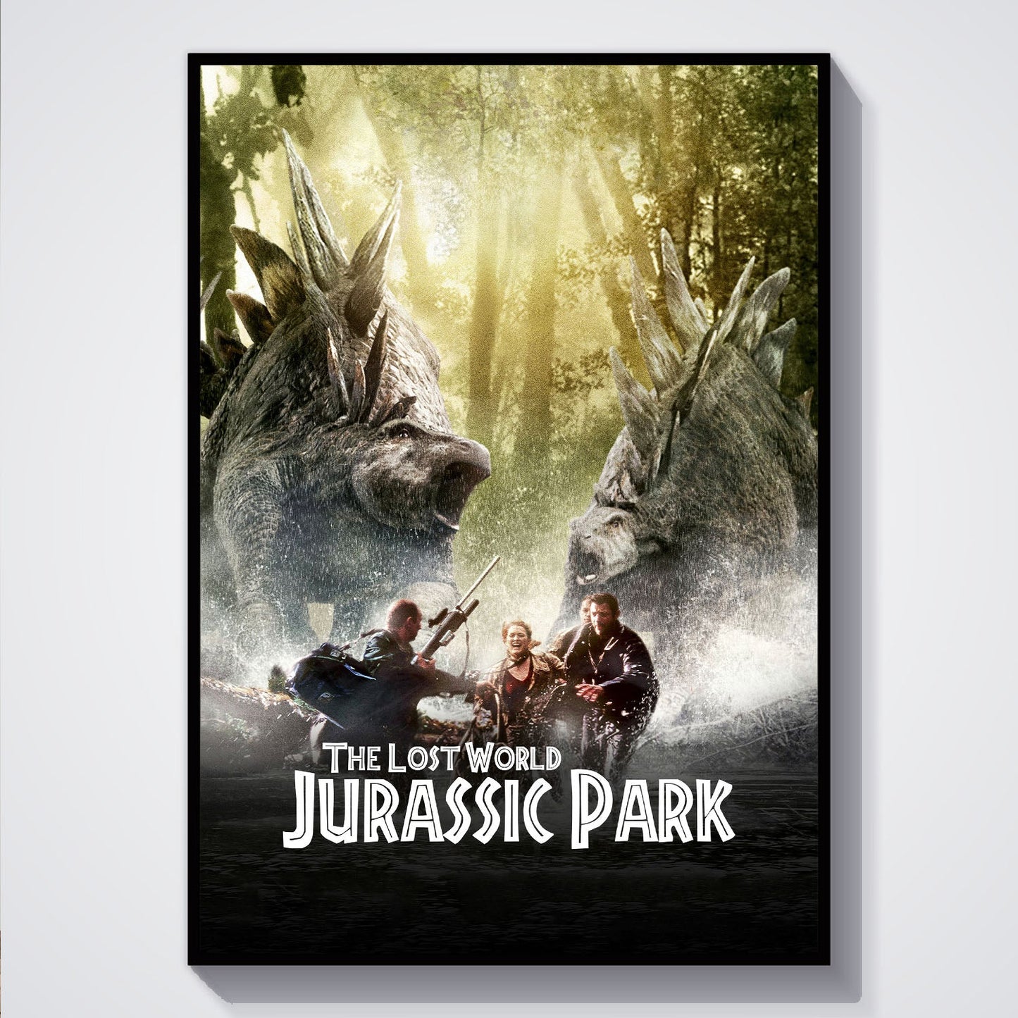 Flex Designs Poster The Lost World Jurassic Park Classic 5 x 7" Home Goods - Movie 1997 Movie Poster