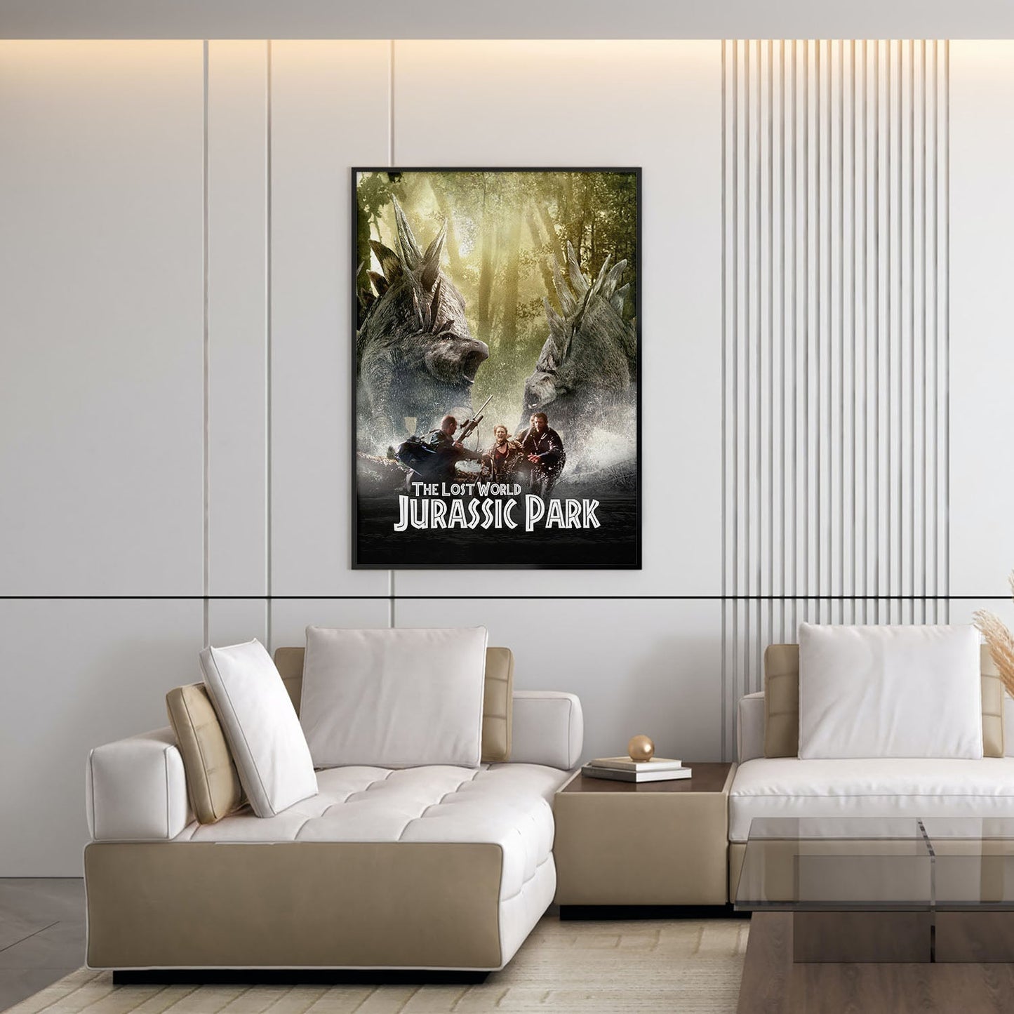 Flex Designs Poster The Lost World Jurassic Park Classic 5 x 7" Home Goods - Movie 1997 Movie Poster