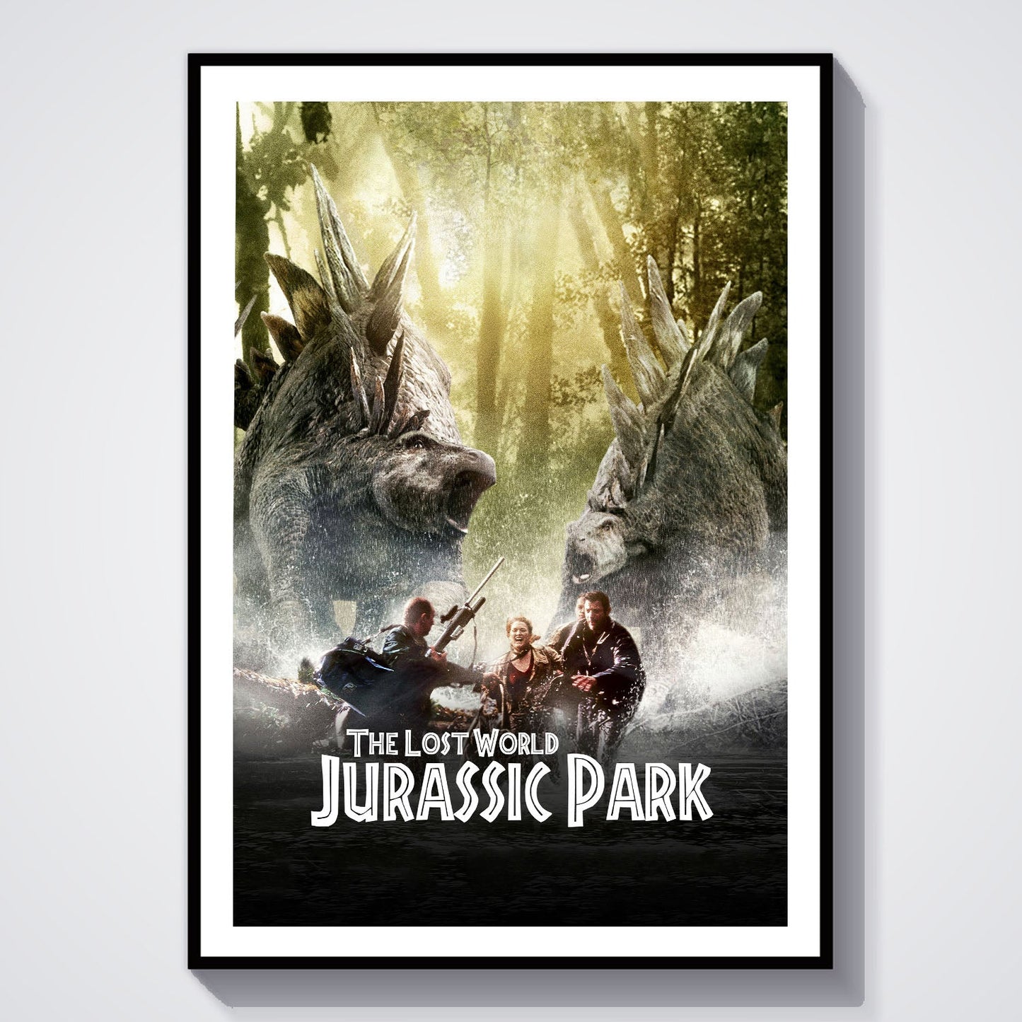 Flex Designs Poster The Lost World Jurassic Park Classic 8 x 10" Home Goods - Movie 1997 Movie Poster