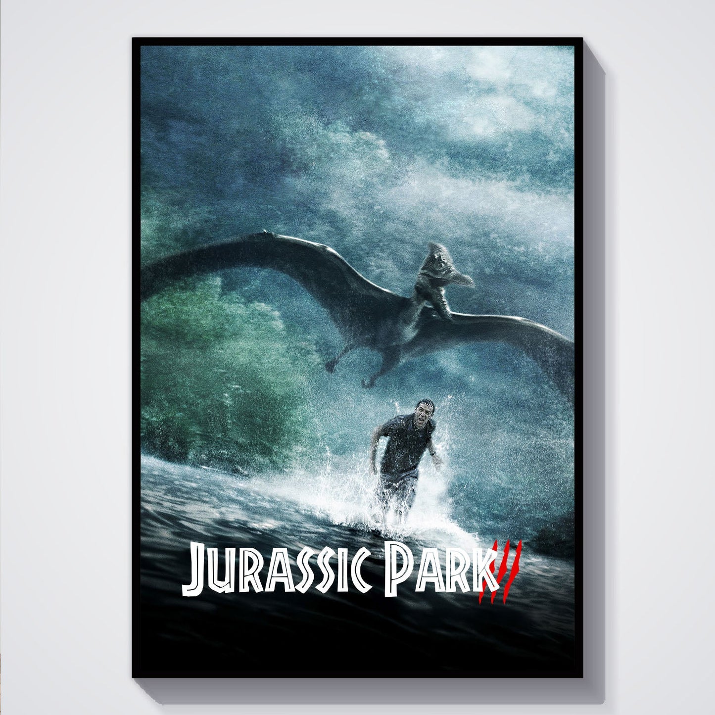 Flex Designs Poster Jurassic Park III Classic 5 x 7" Home Goods - Movie 2001 Movie Poster