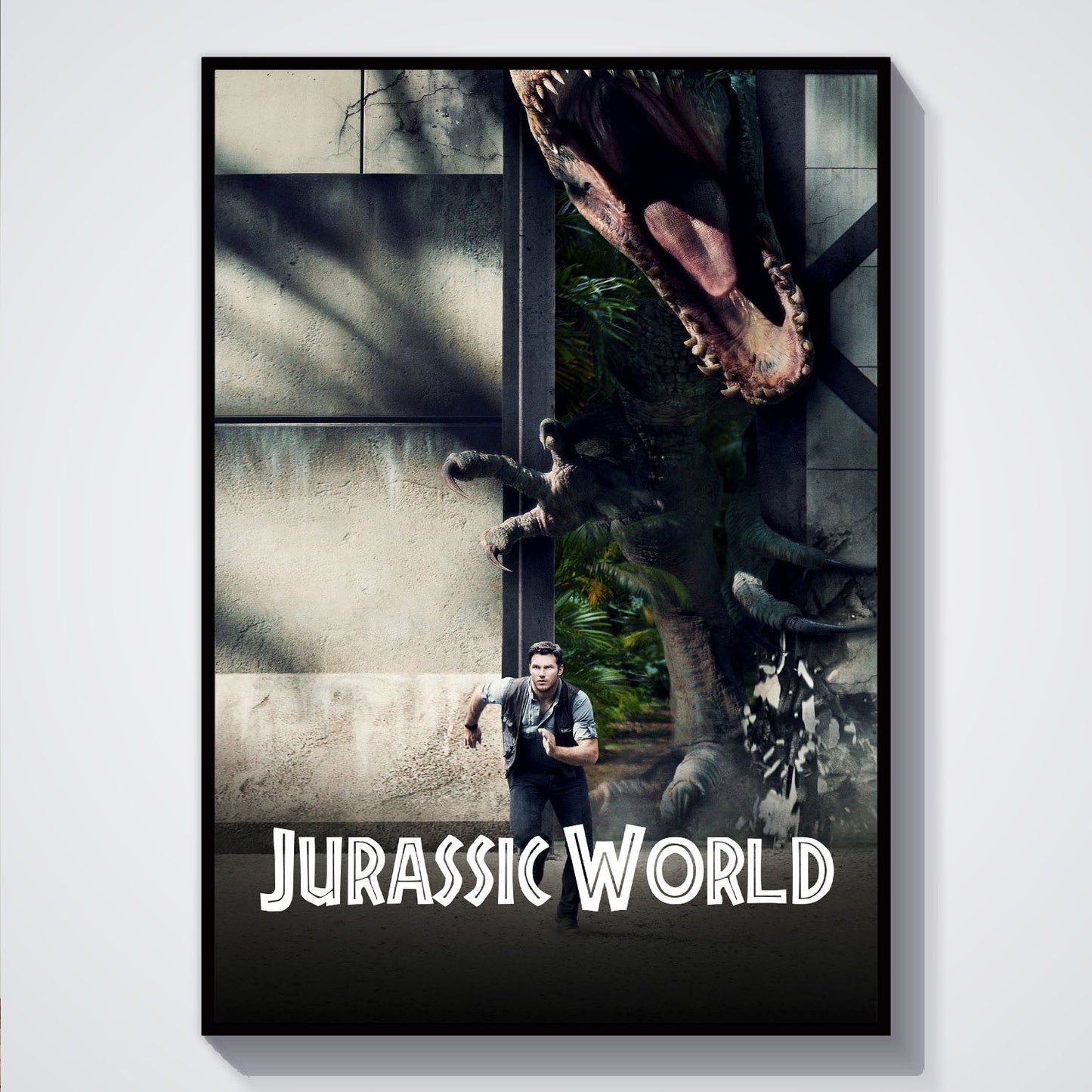 Flex Designs Poster Jurassic World Classic 5 x 7" Home Goods - Movie 2015 Movie Poster
