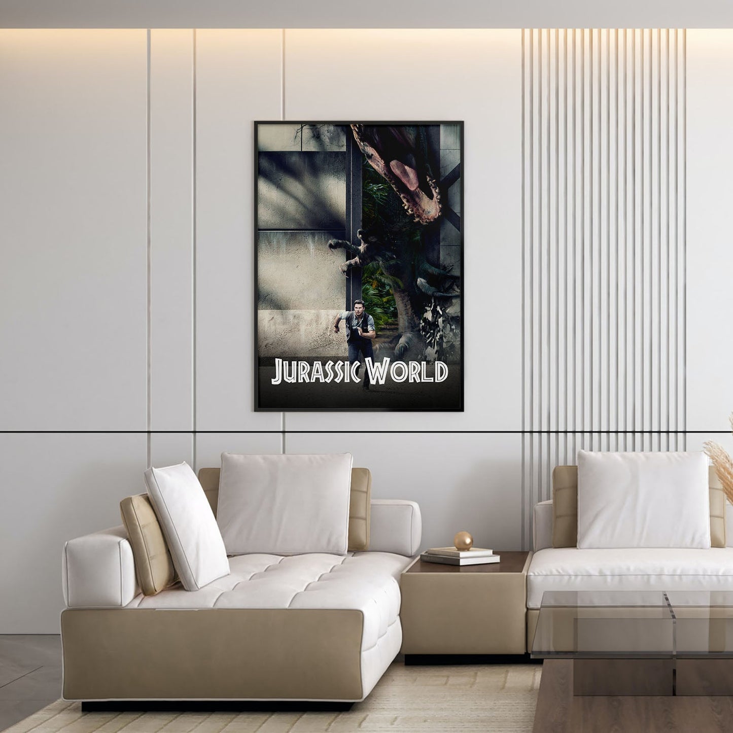 Flex Designs Poster Jurassic World Classic 5 x 7" Home Goods - Movie 2015 Movie Poster