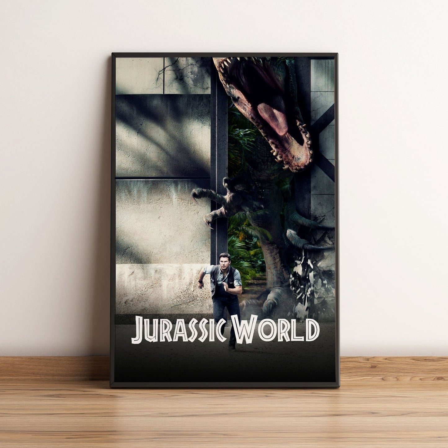Flex Designs Poster Jurassic World Classic 5 x 7" Home Goods - Movie 2015 Movie Poster