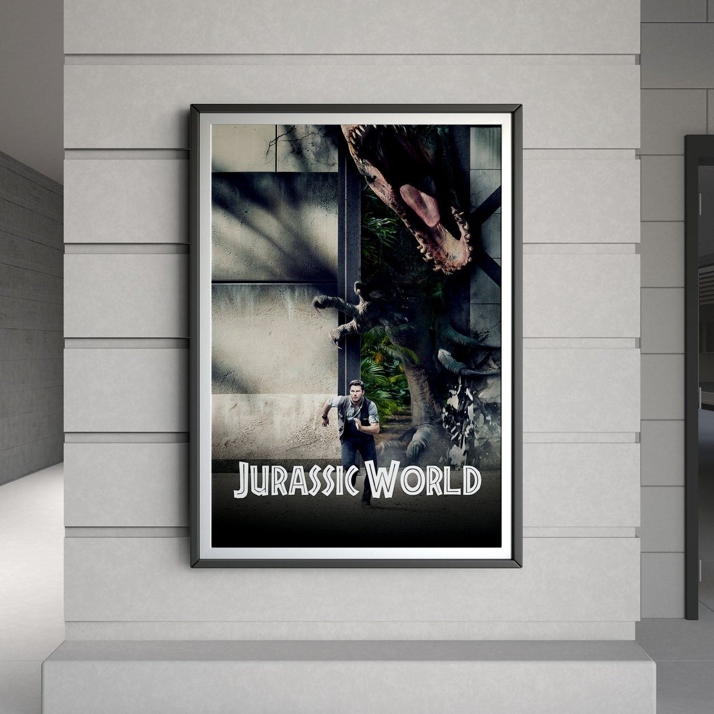 Flex Designs Poster Jurassic World Classic 8 x 10" Home Goods - Movie 2015 Movie Poster