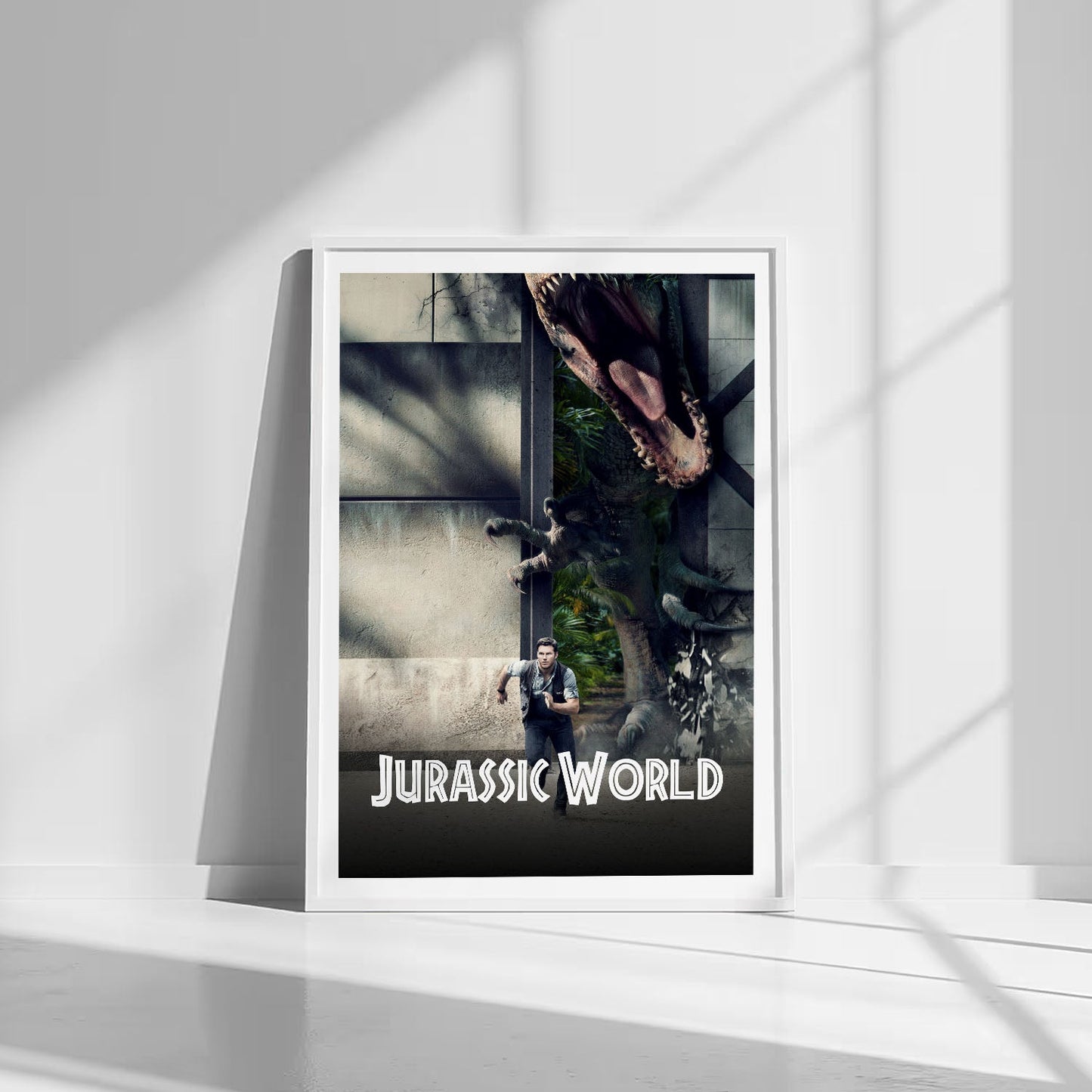 Flex Designs Poster Jurassic World Classic 8 x 10" Home Goods - Movie 2015 Movie Poster