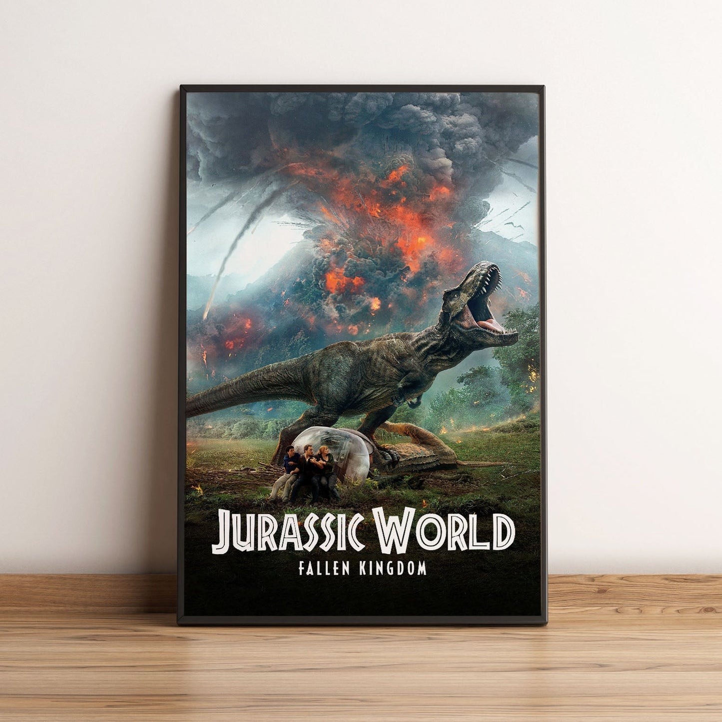 Flex Designs Poster Jurassic World Fallen Kingdom Classic 5 x 7" Home Goods - Movie 2018 Movie Poster