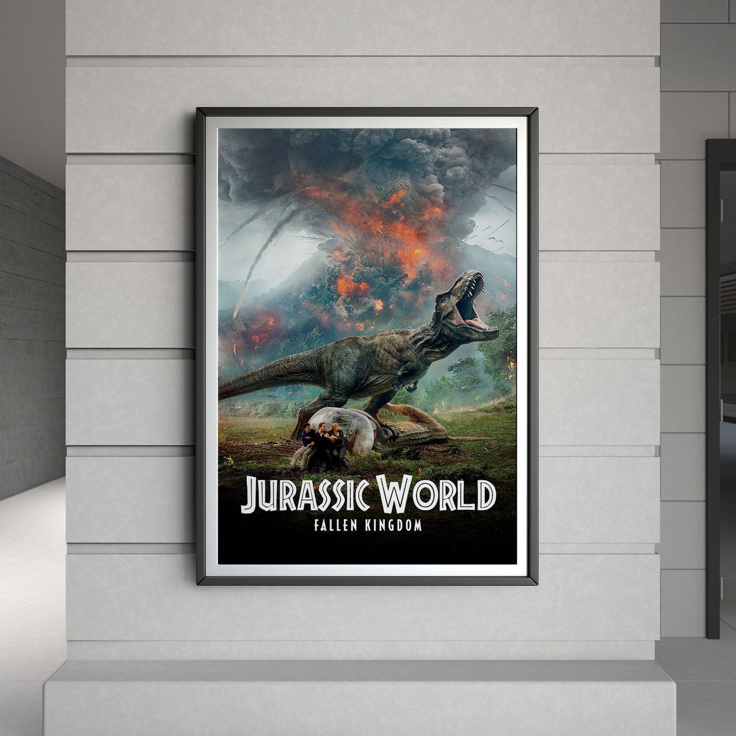 Flex Designs Poster Jurassic World Fallen Kingdom Classic 8 x 10" Home Goods - Movie 2018 Movie Poster