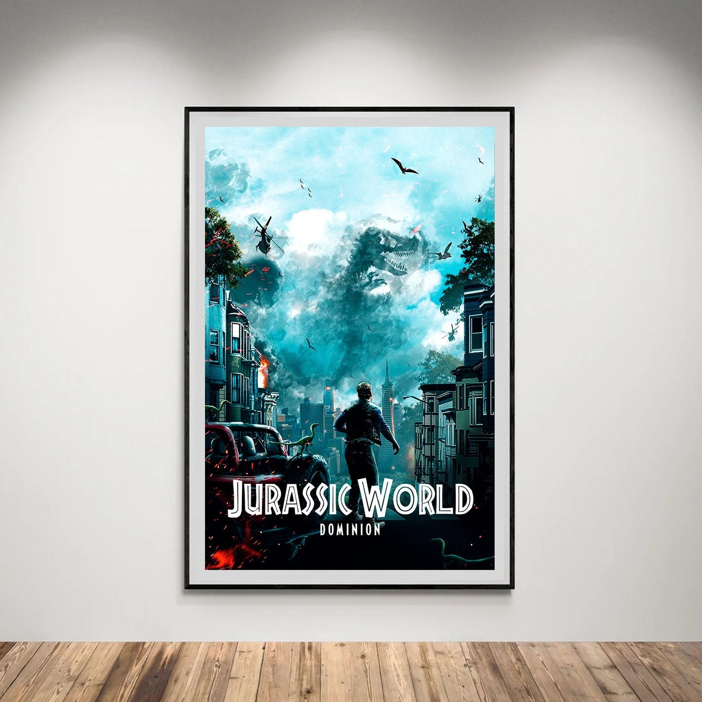 Flex Designs Poster Jurassic World Dominion Classic 5 x 7" Home Goods - Movie 2022 Movie Poster