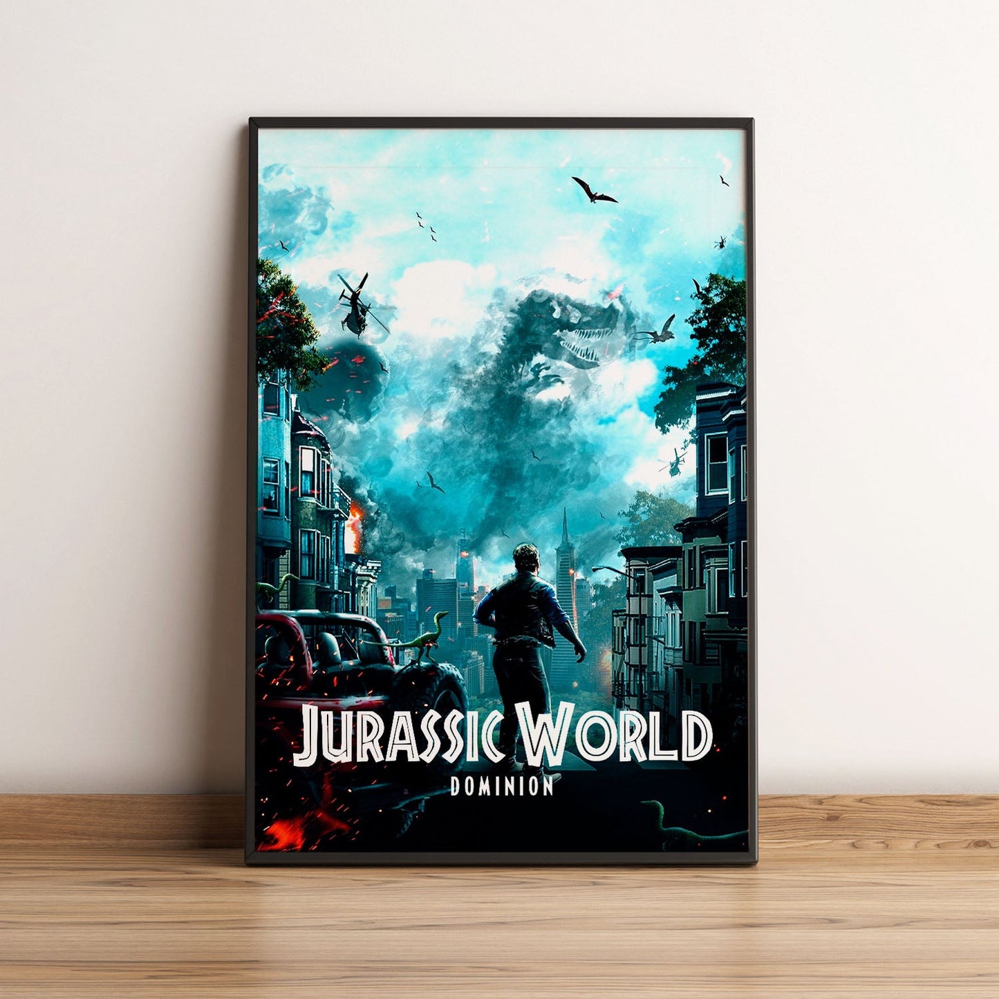 Flex Designs Poster Jurassic World Dominion Classic 5 x 7" Home Goods - Movie 2022 Movie Poster