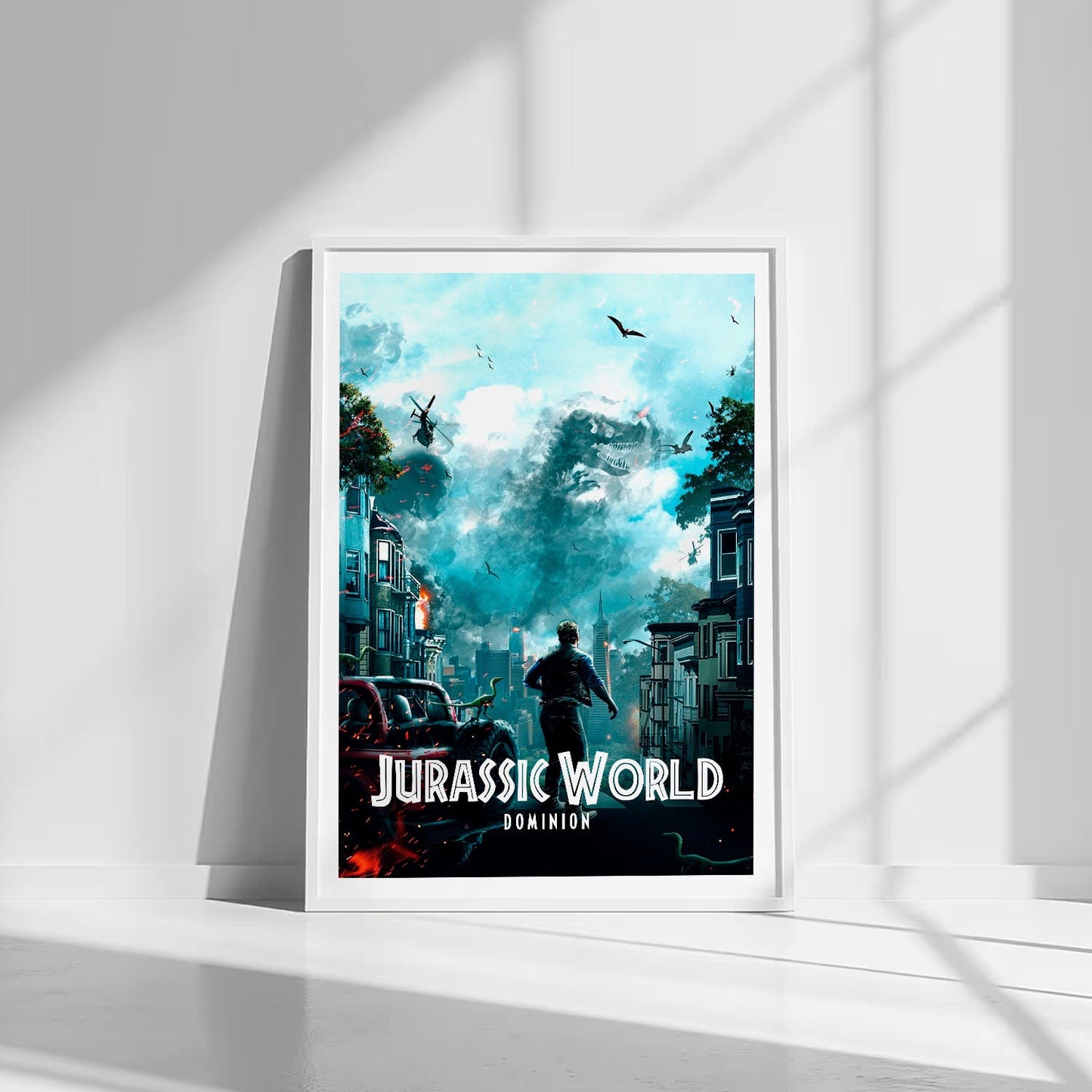 Flex Designs Poster Jurassic World Dominion Classic 8 x 10" Home Goods - Movie 2022 Movie Poster