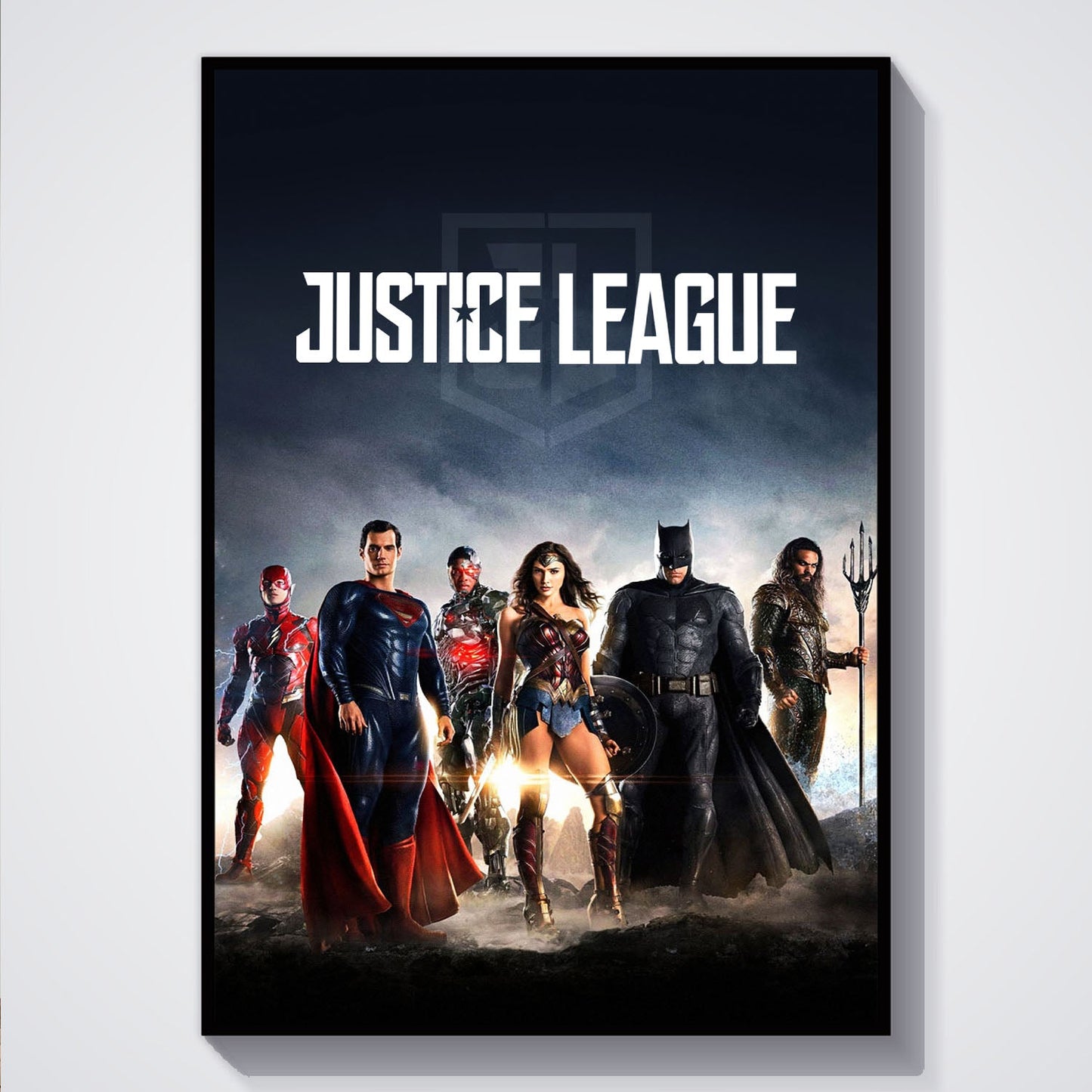 Flex Designs Poster Justice League Key Art 5 x 7" Home Goods - Movie 2017 Movie Poster