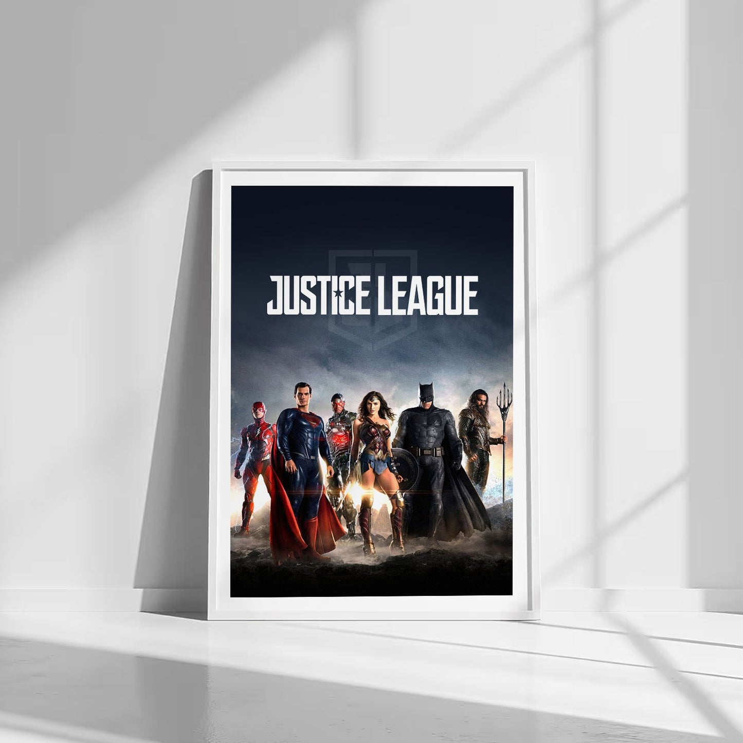 Flex Designs Poster Justice League Key Art 8 x 10" Home Goods - Movie 2017 Movie Poster