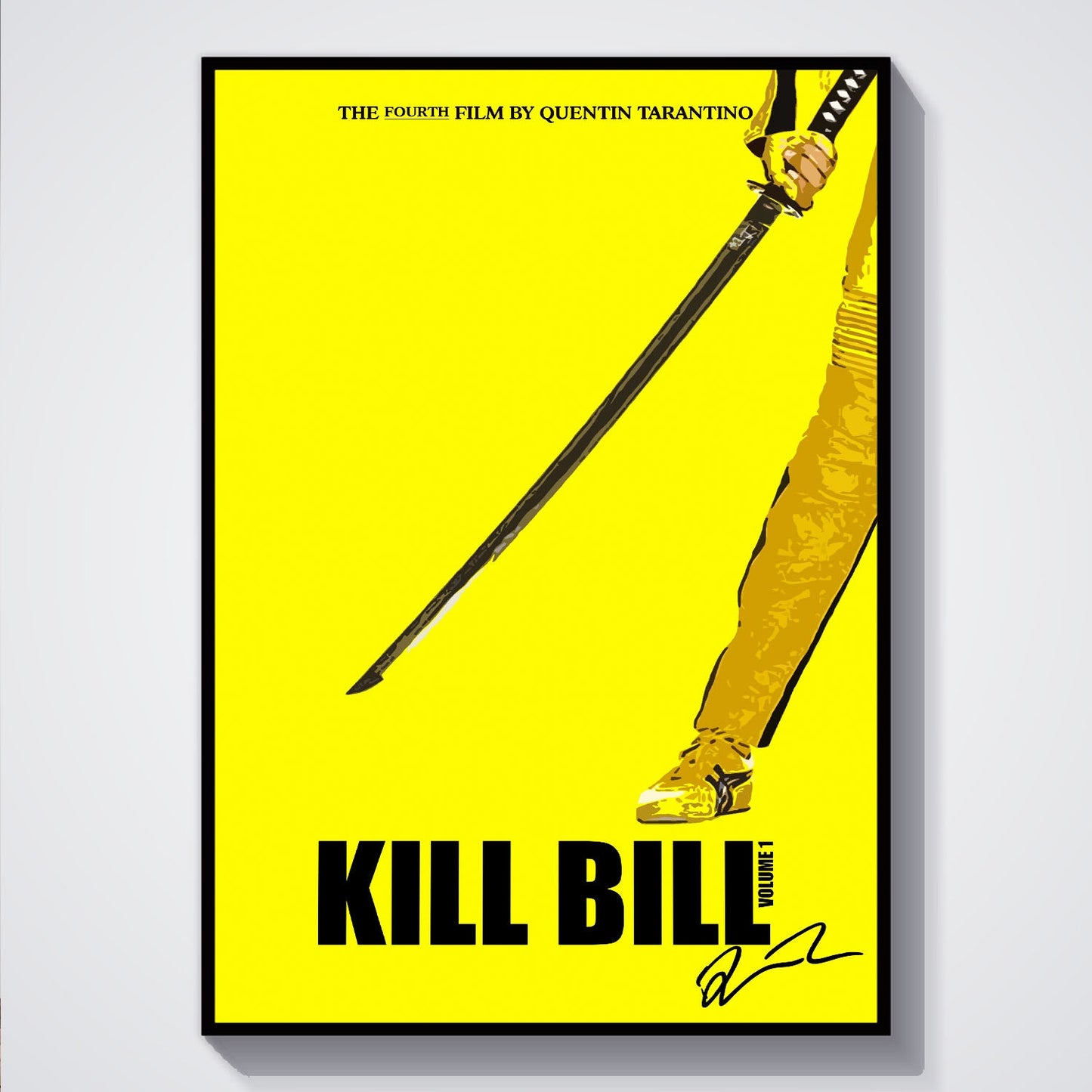 Flex Designs Poster Kill Bill - Vol 1 Key Art 5 x 7" Home Goods - Movie 2003 Movie Poster