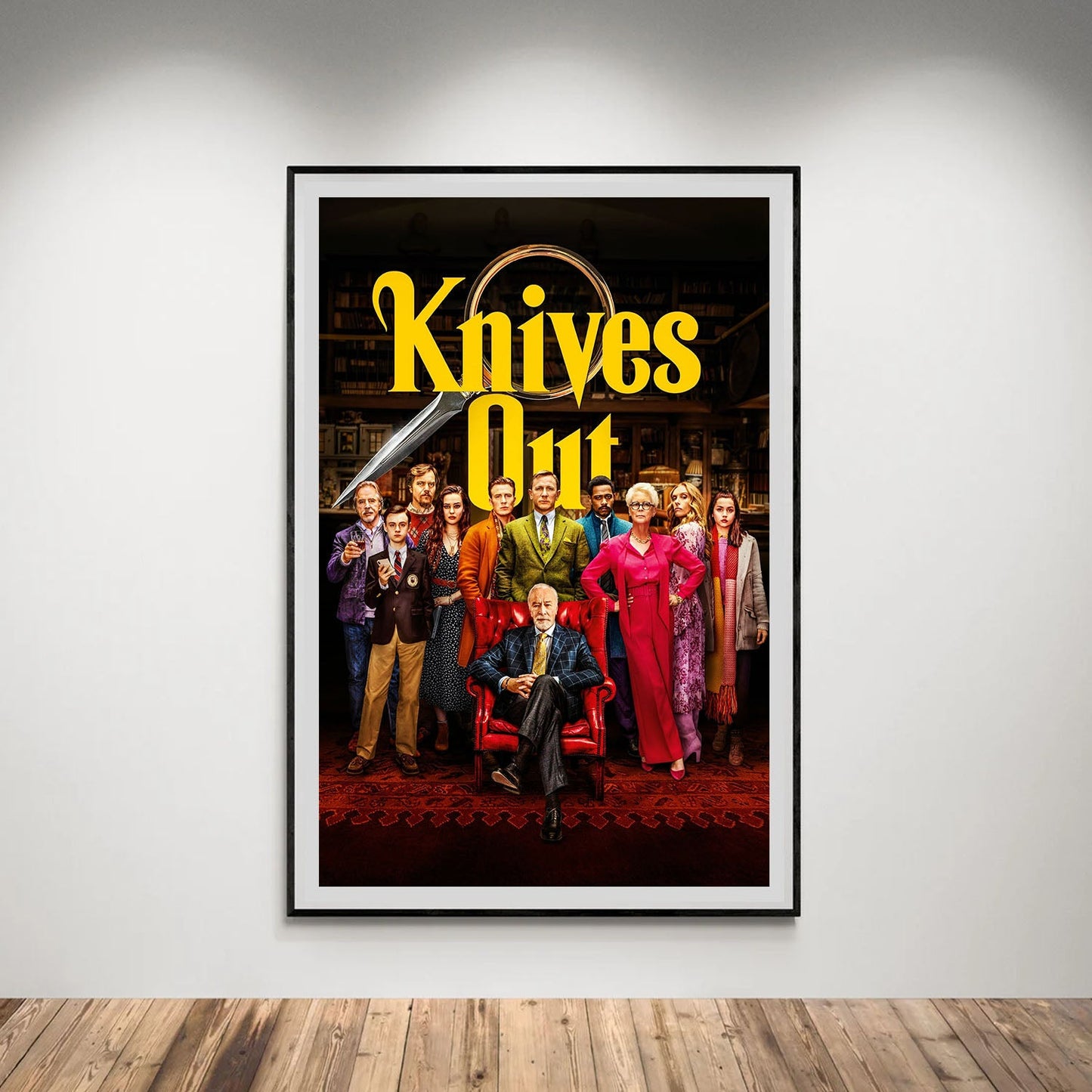 Flex Designs Poster Knives Out 5 x 7" Home Goods - Movie 2019 Movie Poster