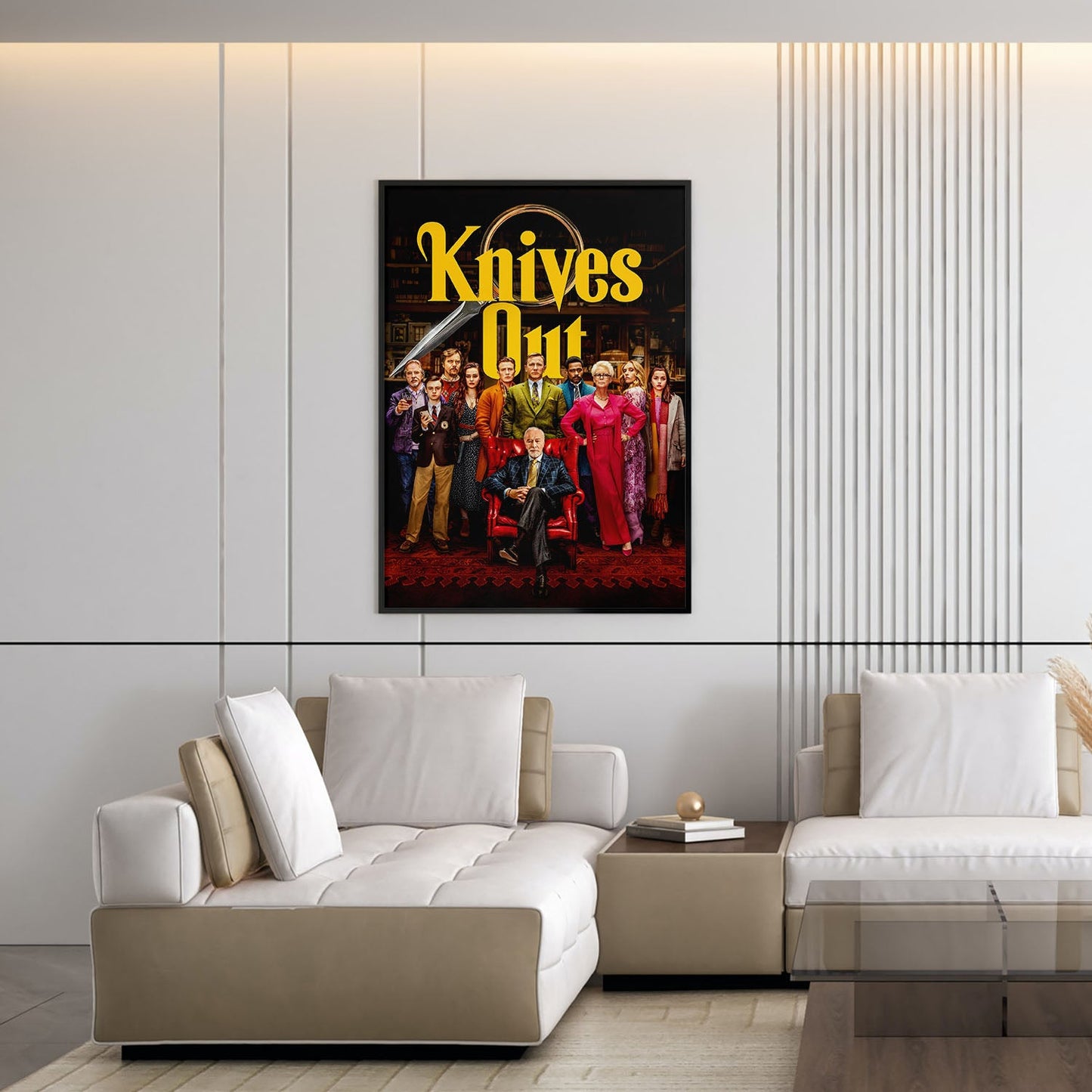 Flex Designs Poster Knives Out 5 x 7" Home Goods - Movie 2019 Movie Poster
