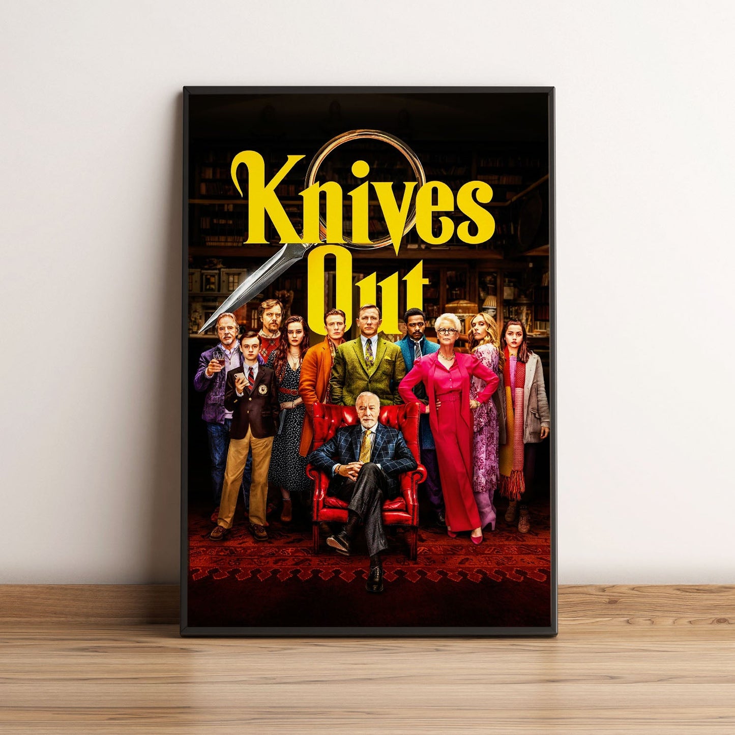 Flex Designs Poster Knives Out 5 x 7" Home Goods - Movie 2019 Movie Poster