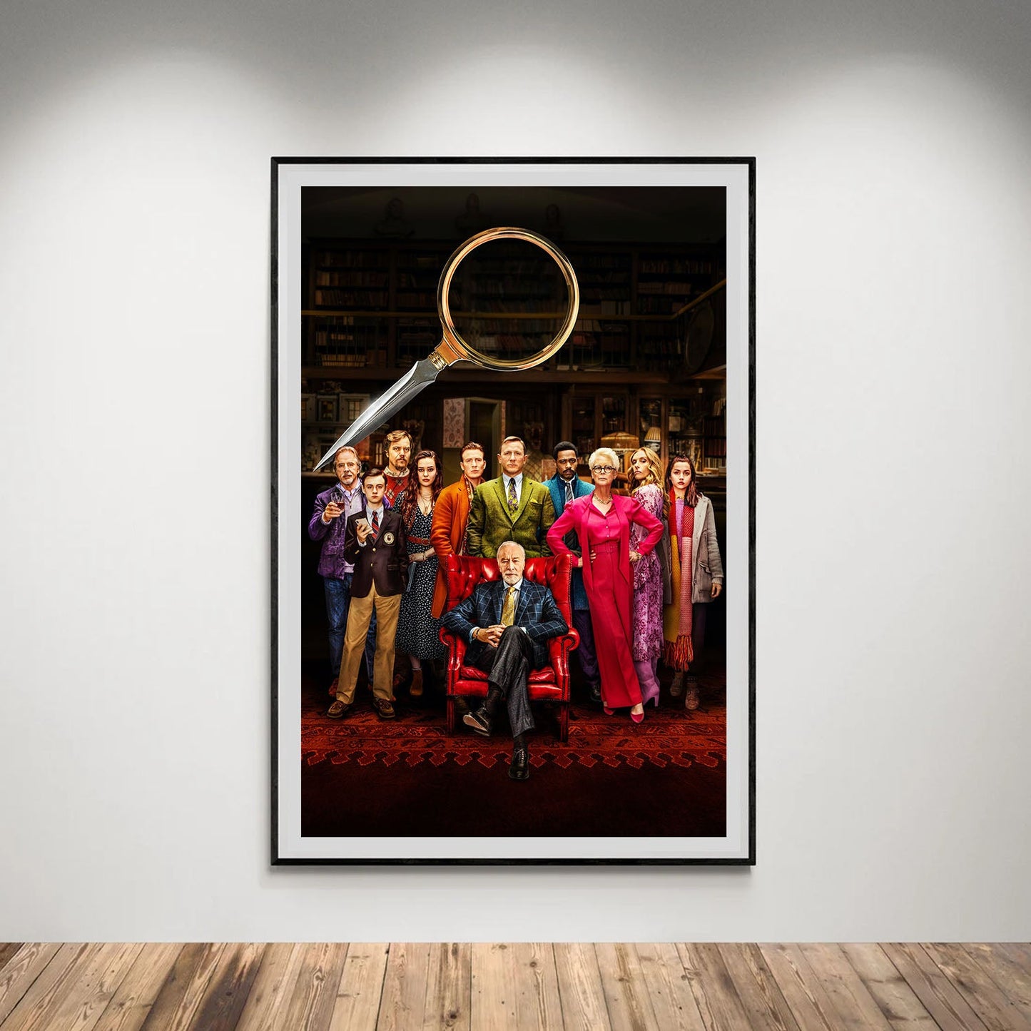 Flex Designs Poster Knives Out Key Art 5 x 7" Home Goods - Movie 2019 Movie Poster