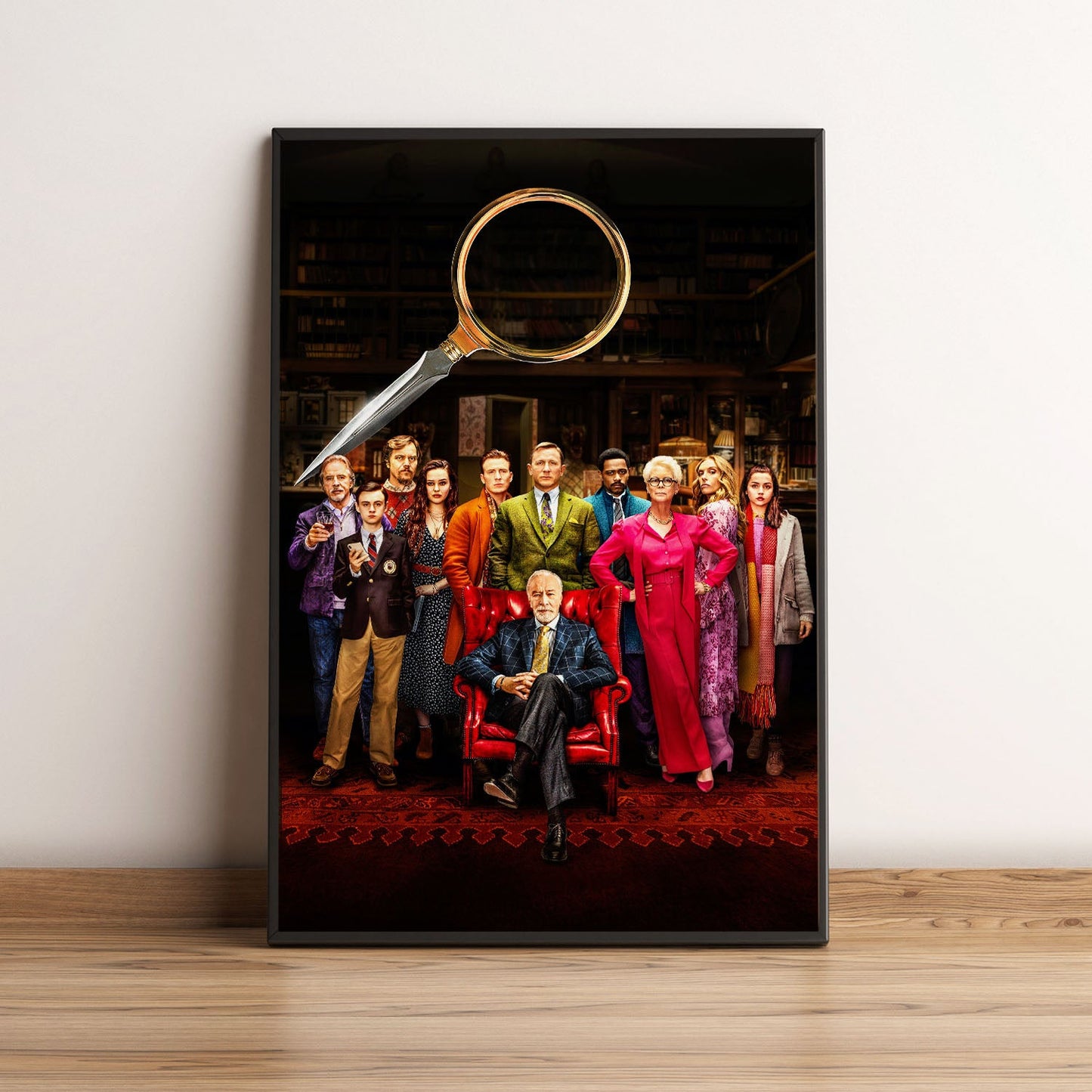 Flex Designs Poster Knives Out Key Art 5 x 7" Home Goods - Movie 2019 Movie Poster