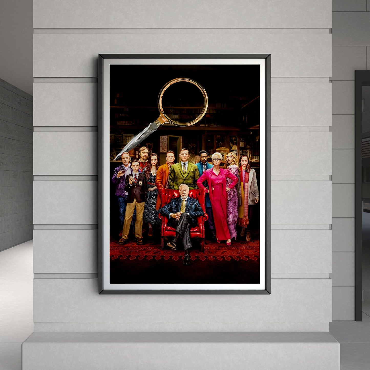 Flex Designs Poster Knives Out Key Art 8 x 10" Home Goods - Movie 2019 Movie Poster