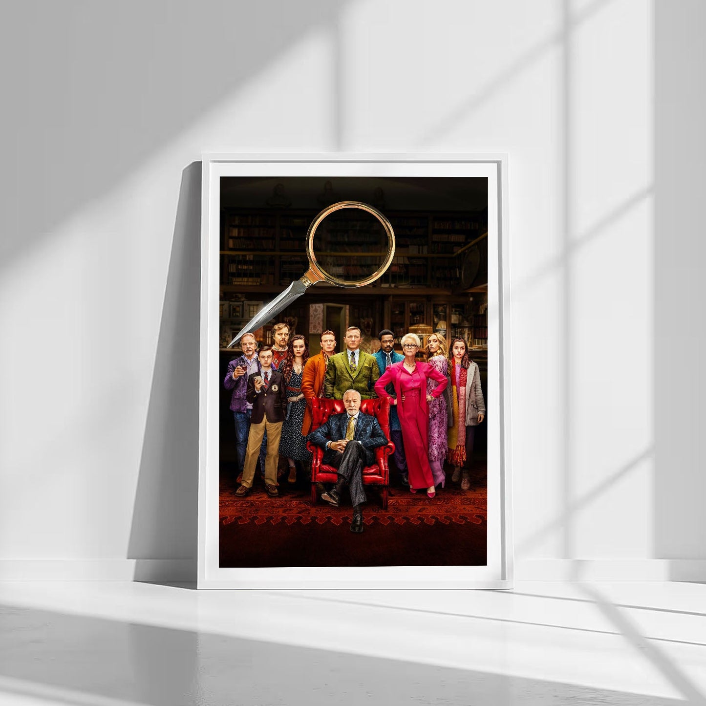 Flex Designs Poster Knives Out Key Art 8 x 10" Home Goods - Movie 2019 Movie Poster