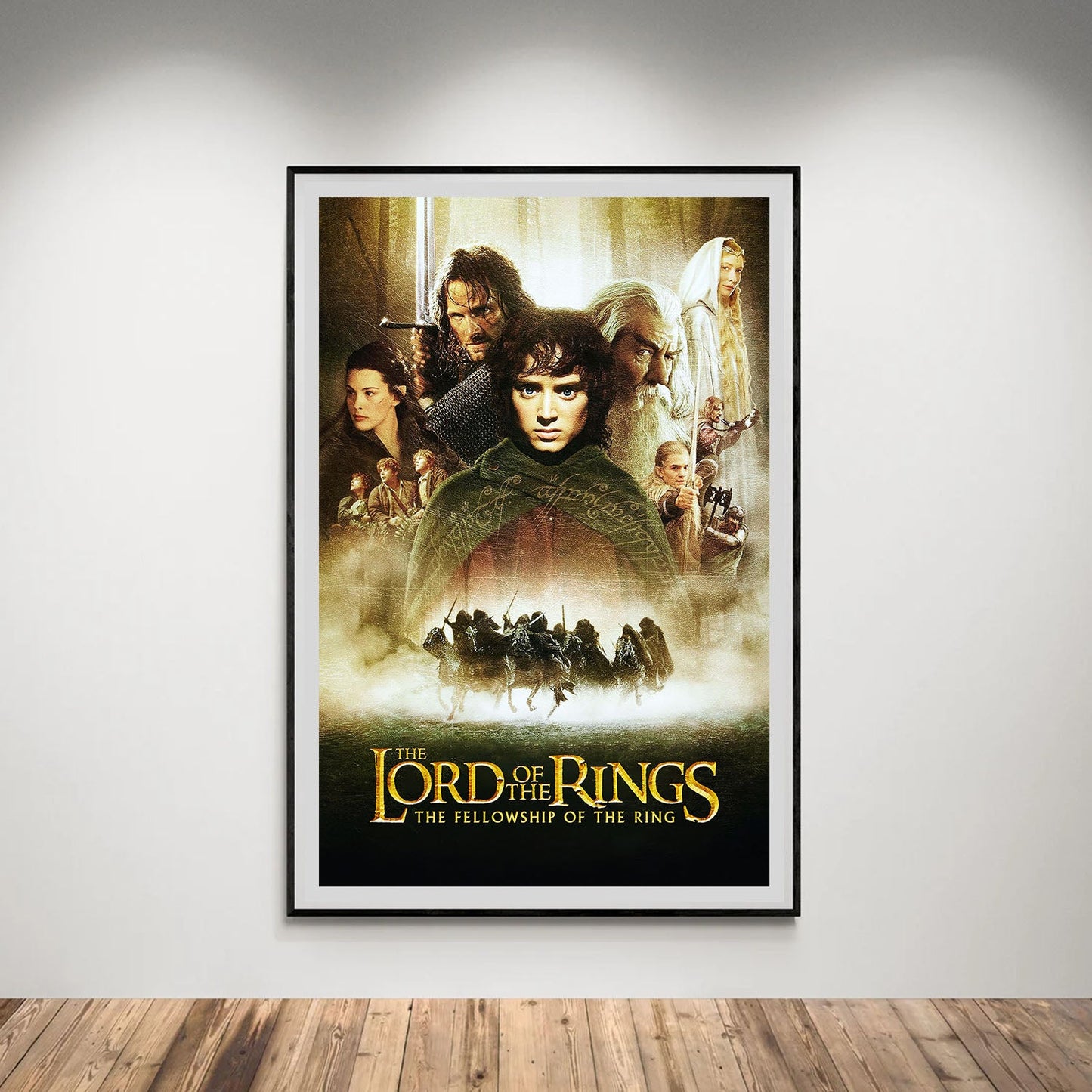 Flex Designs Poster The Lord of the Rings The Fellowship of the Ring 5 x 7" Home Goods - Movie 2001 Movie Poster