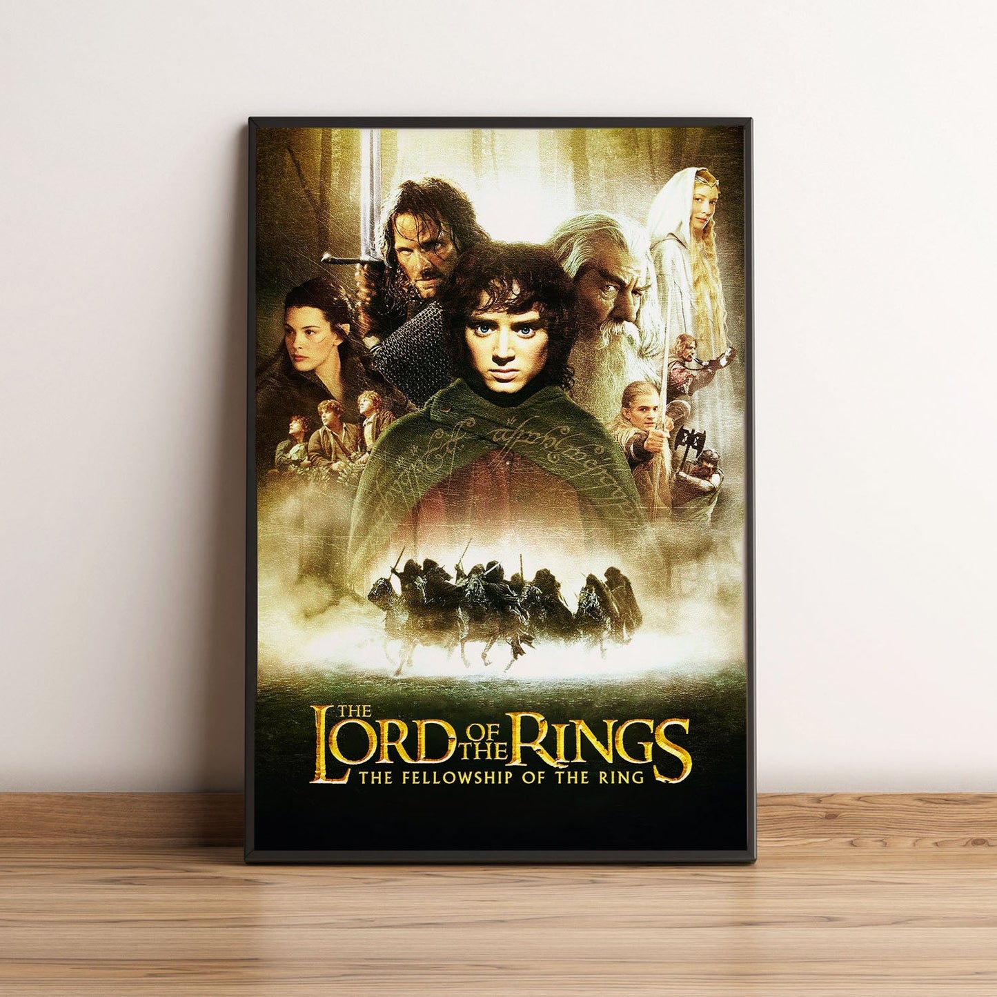Flex Designs Poster The Lord of the Rings The Fellowship of the Ring 5 x 7" Home Goods - Movie 2001 Movie Poster