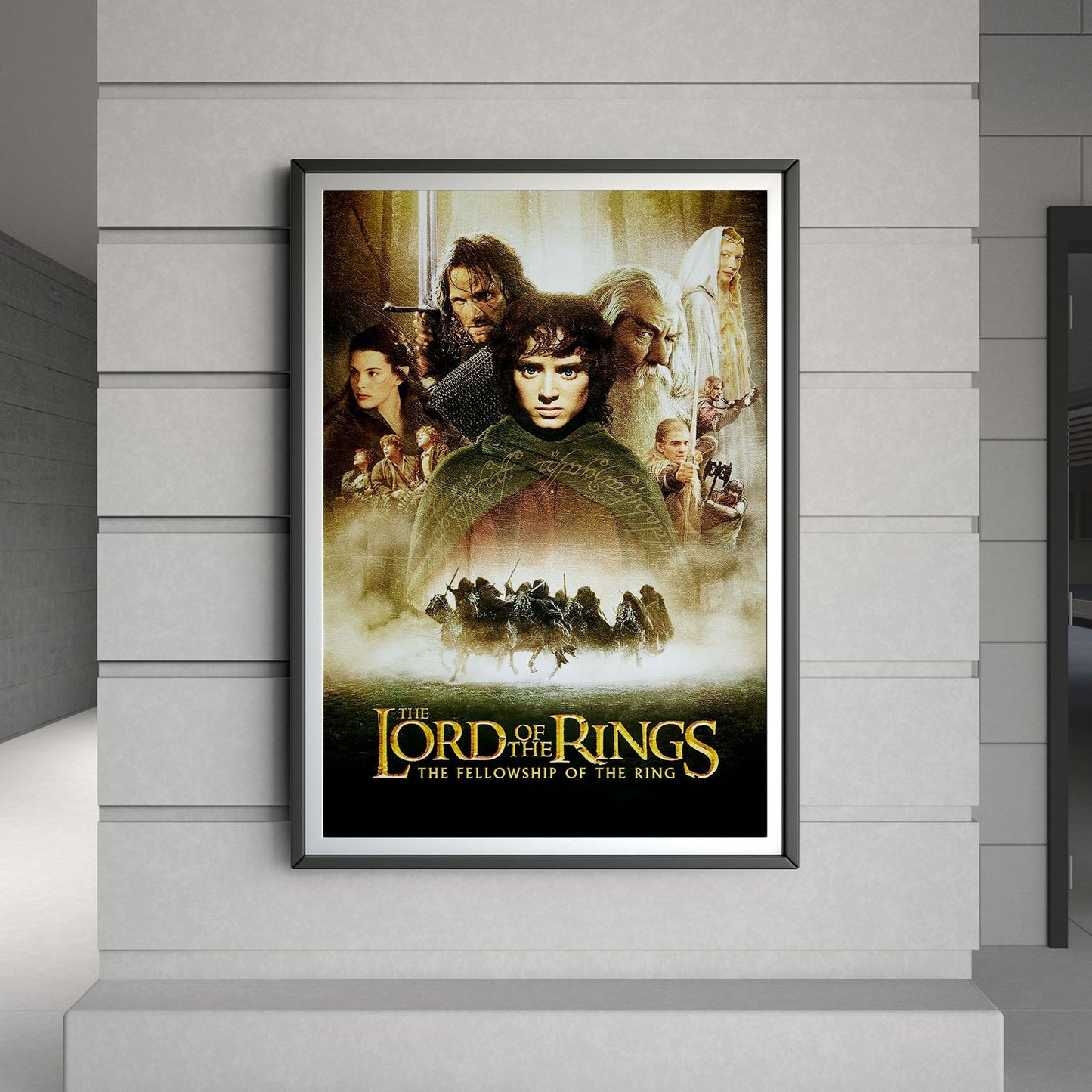 Flex Designs Poster The Lord of the Rings The Fellowship of the Ring 8 x 10" Home Goods - Movie 2001 Movie Poster