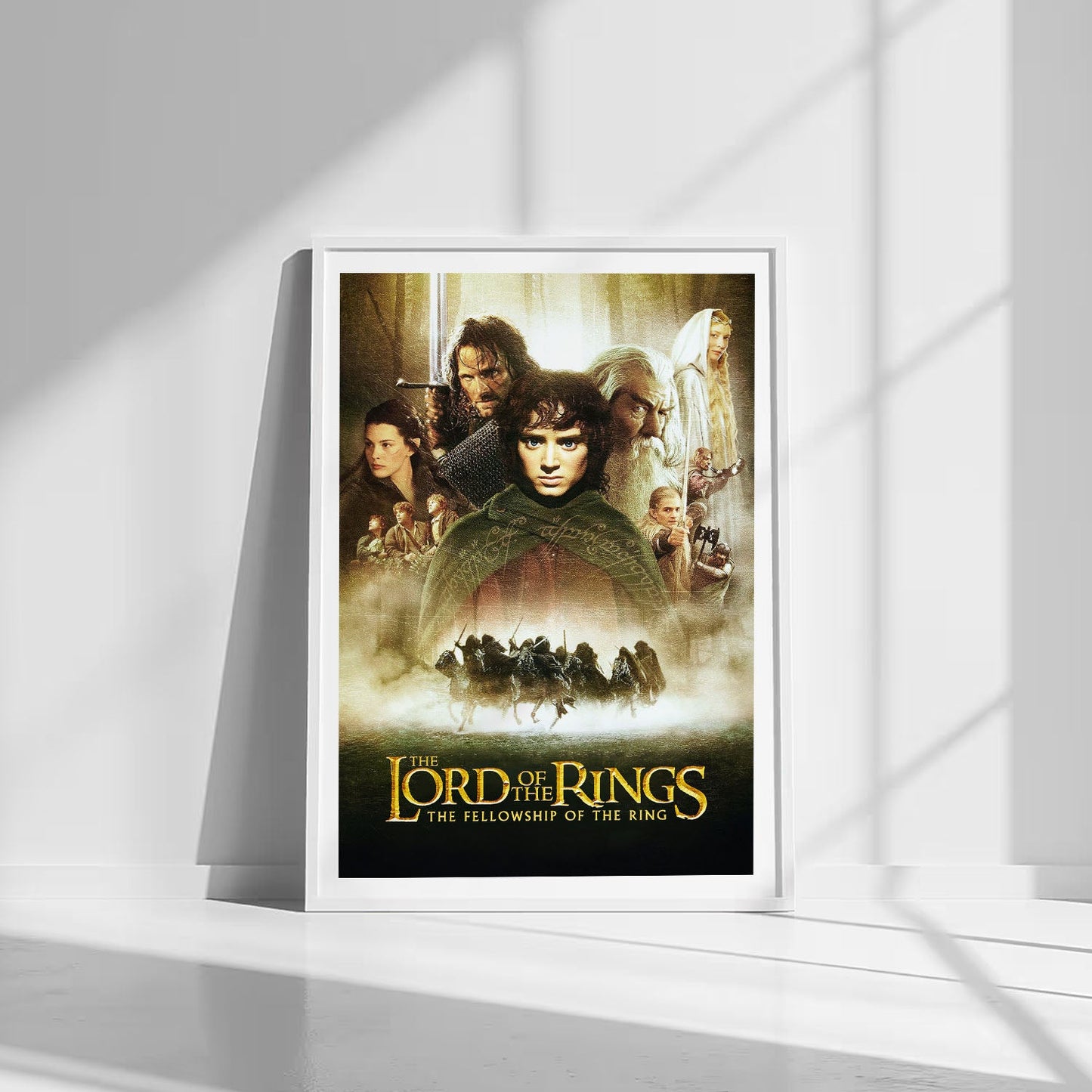 Flex Designs Poster The Lord of the Rings The Fellowship of the Ring 8 x 10" Home Goods - Movie 2001 Movie Poster