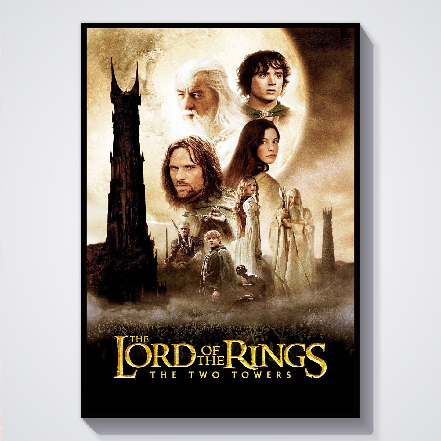 Flex Designs Poster The Lord of the Rings The Two Towers 5 x 7" Home Goods - Movie 2002 Movie Poster