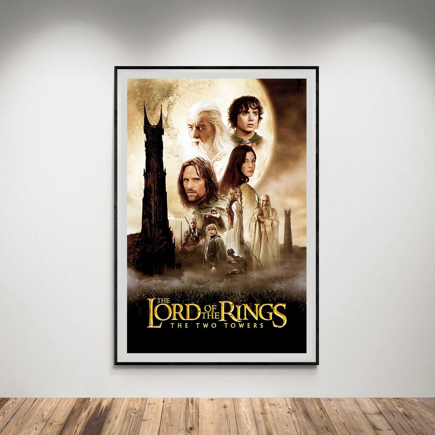 Flex Designs Poster The Lord of the Rings The Two Towers 5 x 7" Home Goods - Movie 2002 Movie Poster