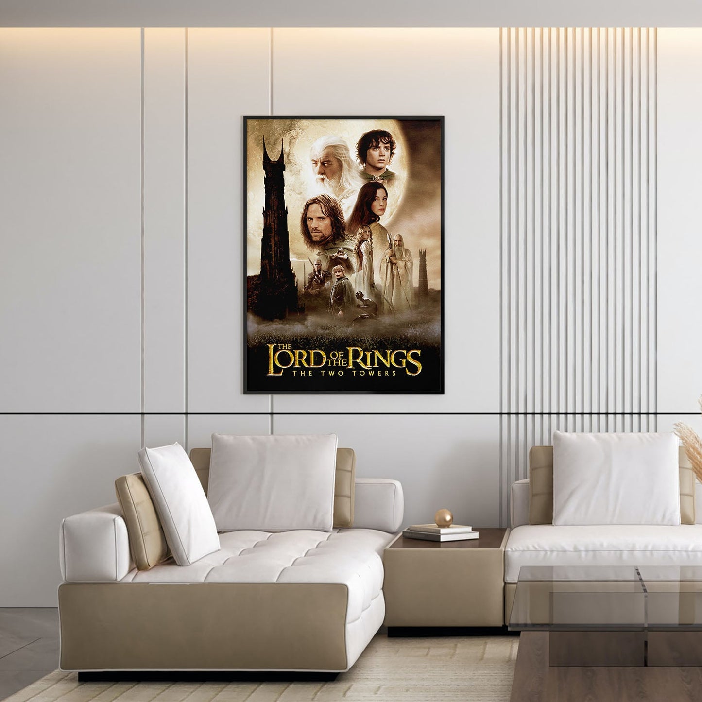 Flex Designs Poster The Lord of the Rings The Two Towers 5 x 7" Home Goods - Movie 2002 Movie Poster