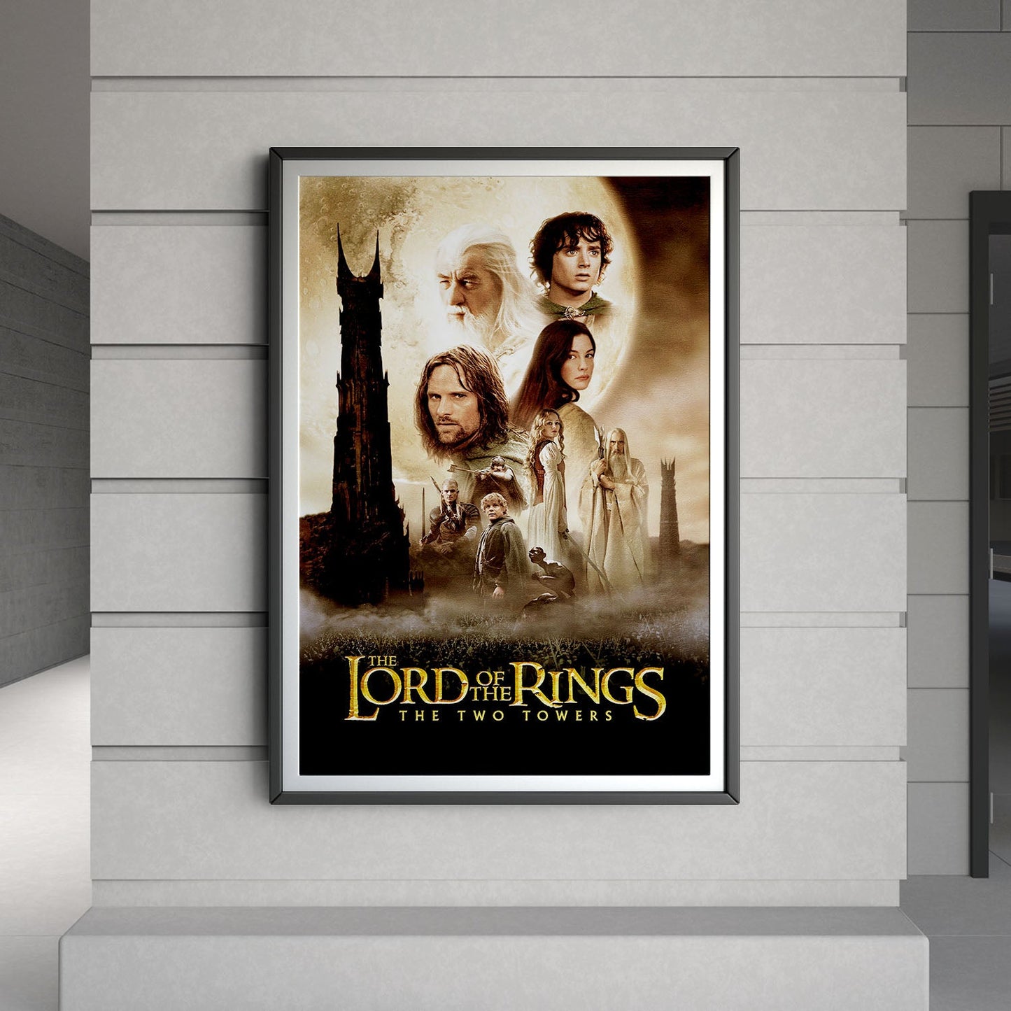 Flex Designs Poster The Lord of the Rings The Two Towers 8 x 10" Home Goods - Movie 2002 Movie Poster