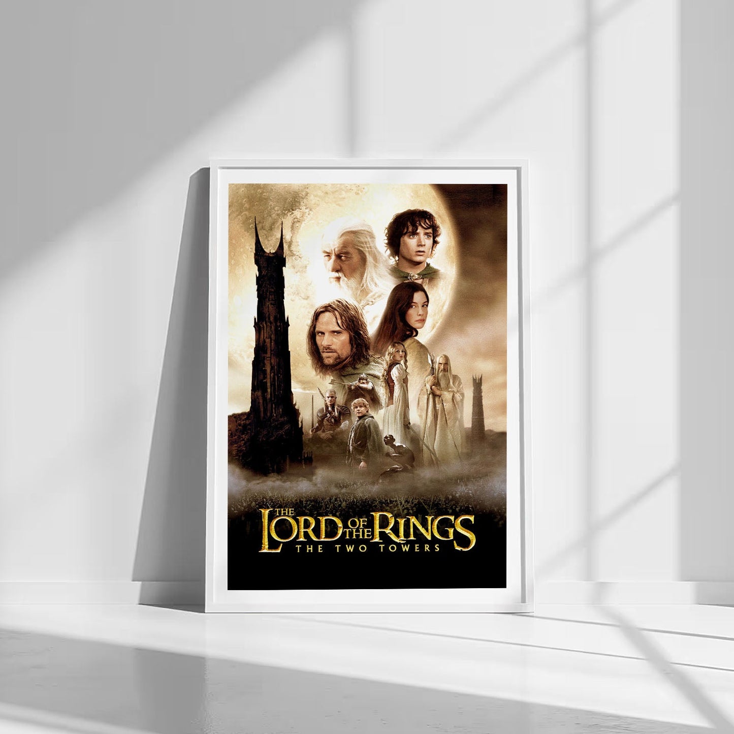 Flex Designs Poster The Lord of the Rings The Two Towers 8 x 10" Home Goods - Movie 2002 Movie Poster