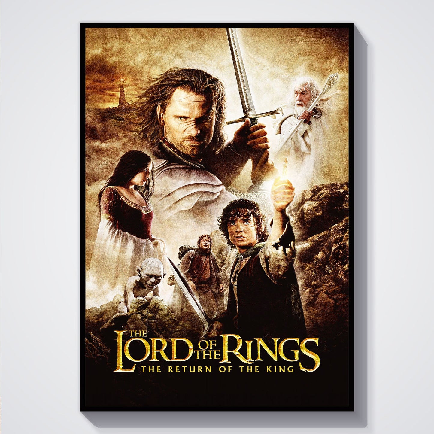 Flex Designs Poster The Lord of the Rings The Return of the King 5 x 7" Home Goods - Movie 2003 Movie Poster