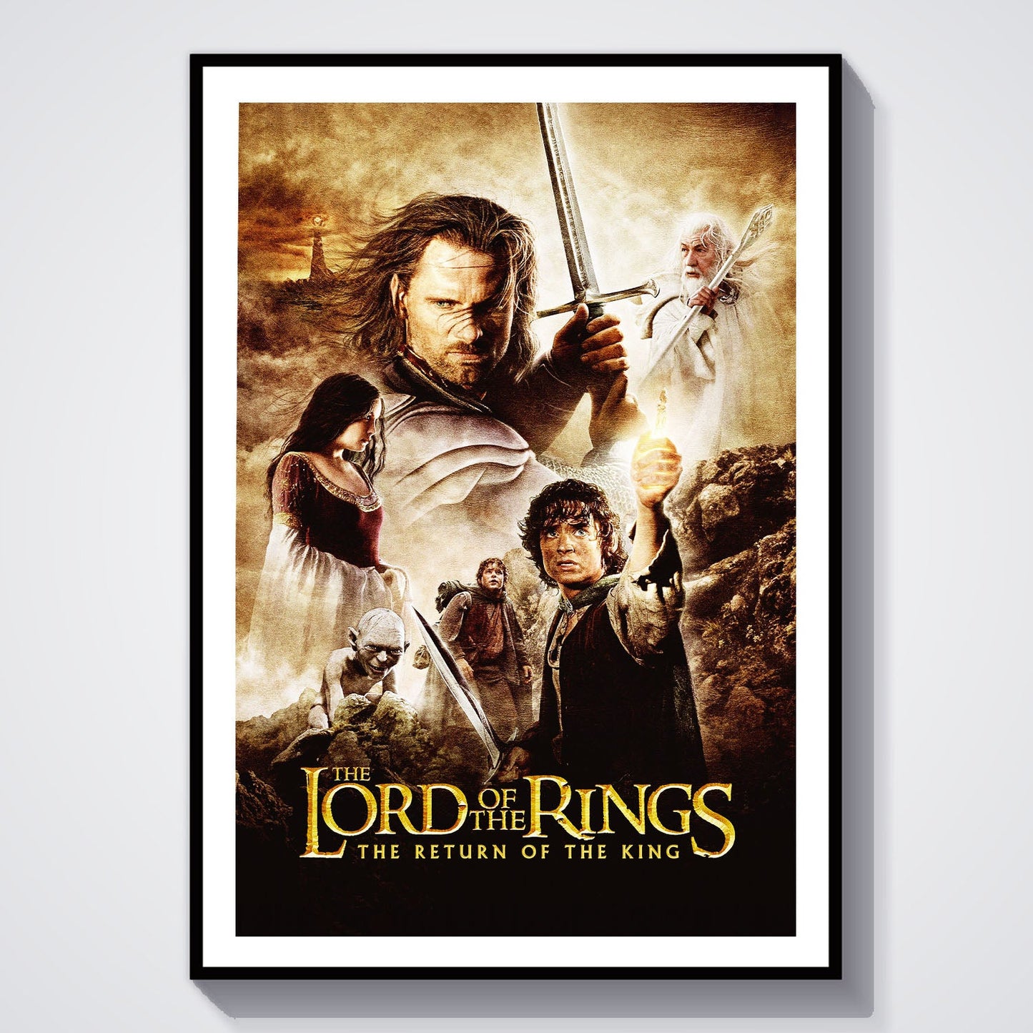 Flex Designs Poster The Lord of the Rings The Return of the King 8 x 10" Home Goods - Movie 2003 Movie Poster